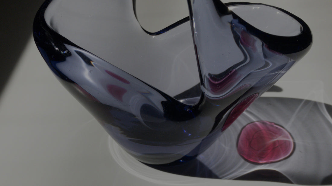 60年代チェコスロバキアのガラスボウル