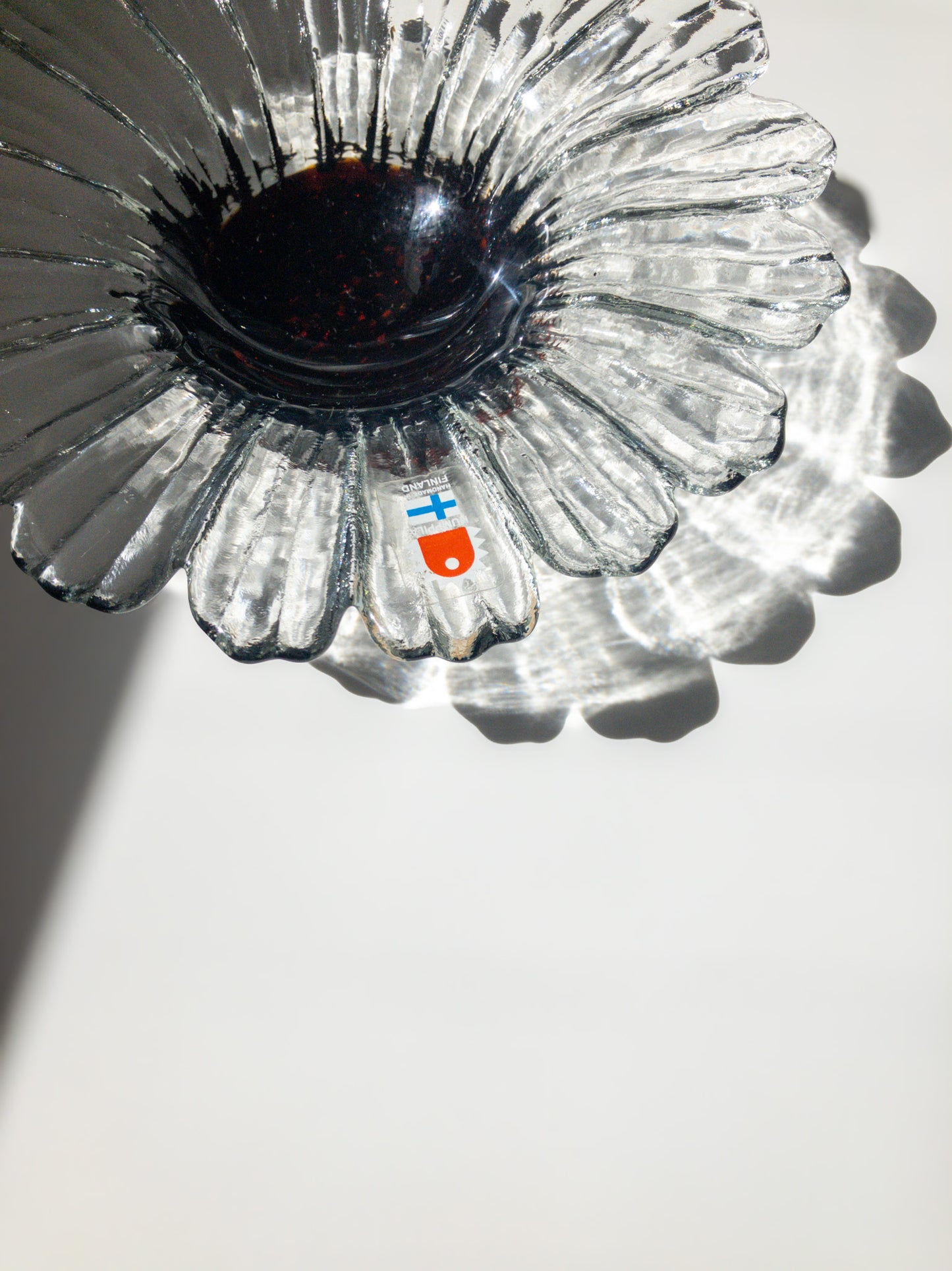 Humppila Sunflower Glass Bowl