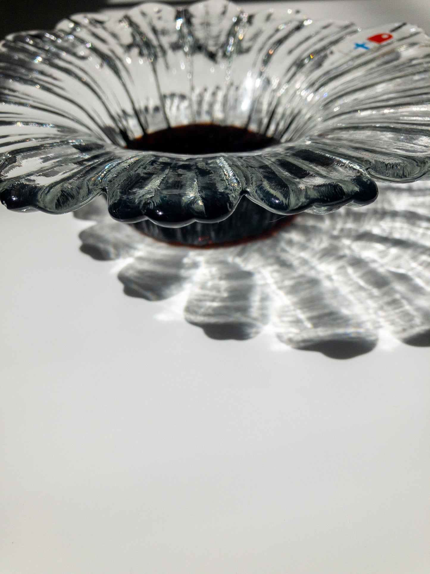 Humppila Sunflower Glass Bowl