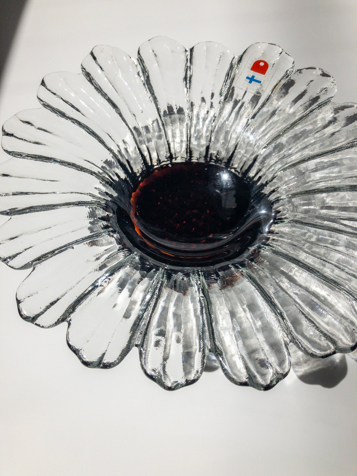 Humppila Sunflower Glass Bowl