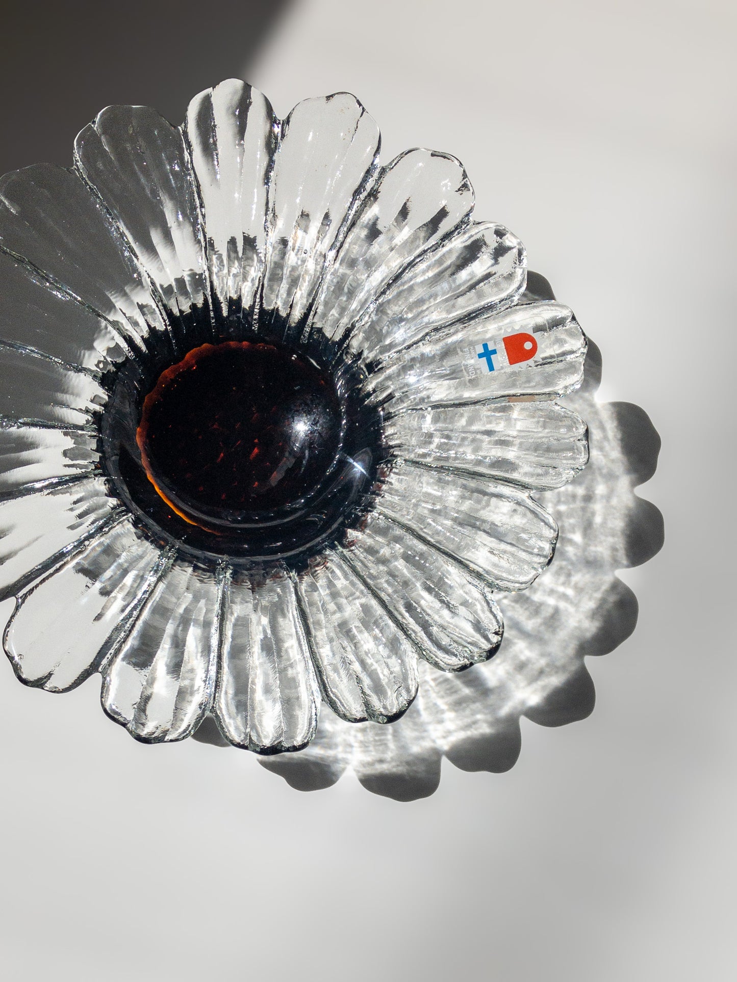 Humppila Sunflower Glass Bowl