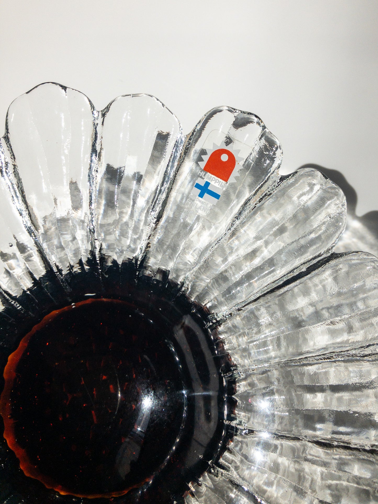 Humppila Sunflower Glass Bowl