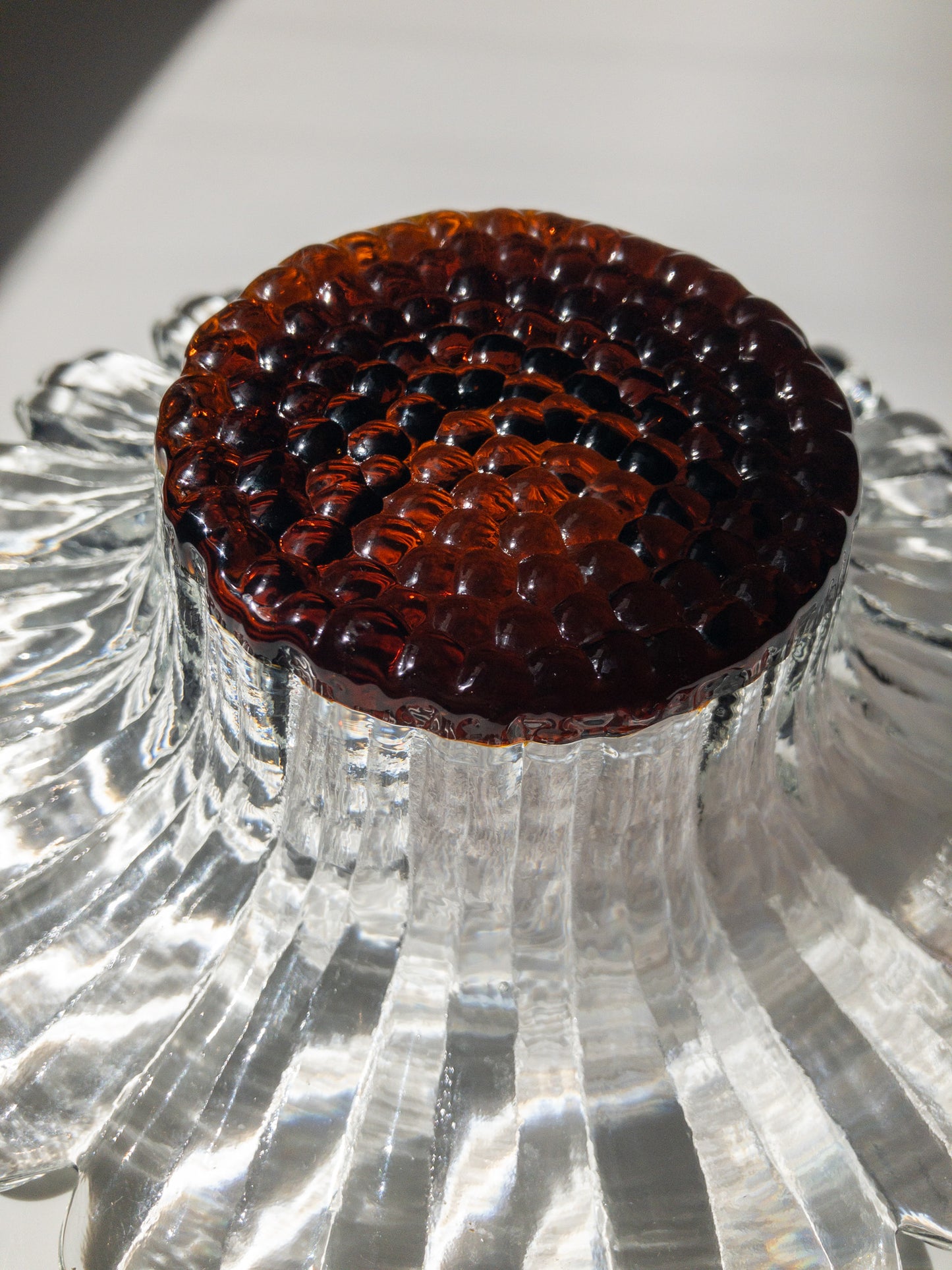 Humppila Sunflower Glass Bowl