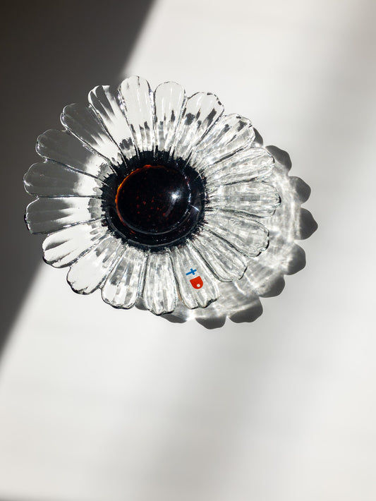 Humppila Sunflower Glass Bowl