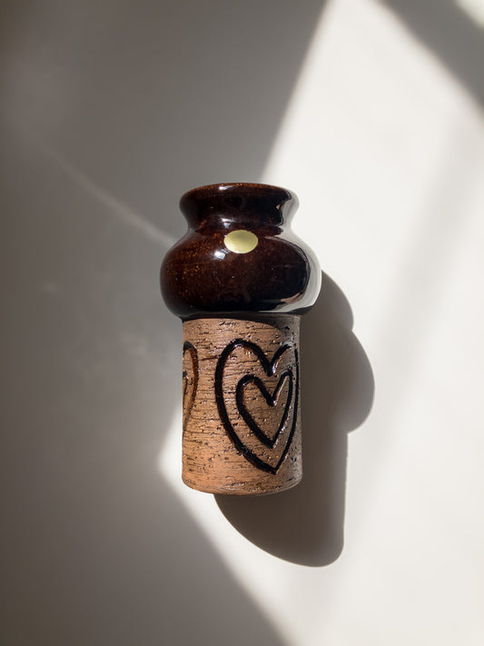 Laholm Heart Vase