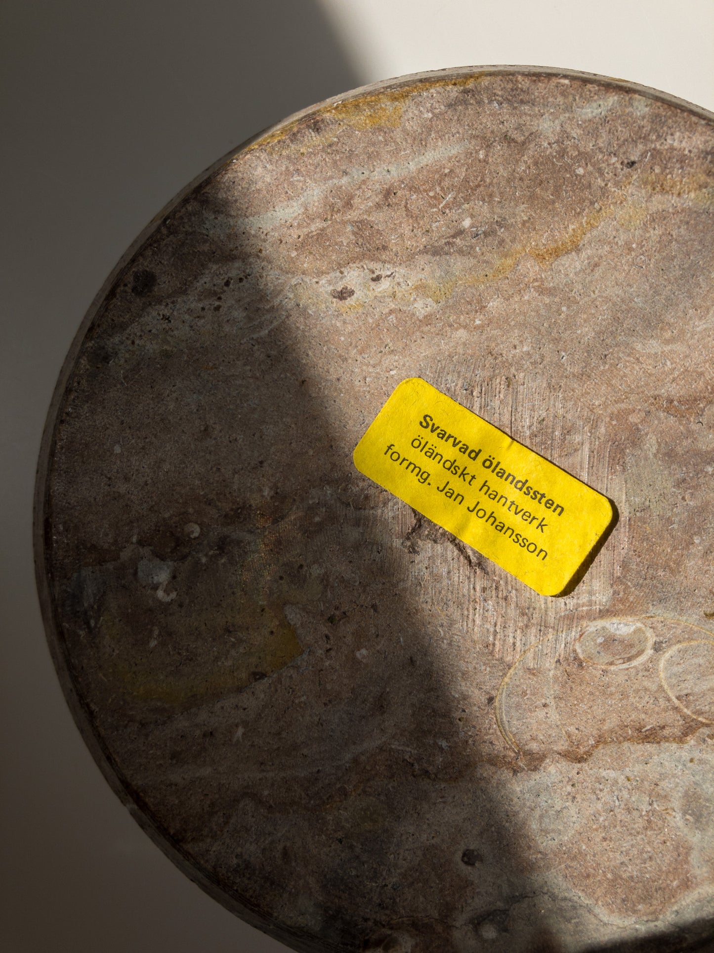 Öland limestone Candlestick