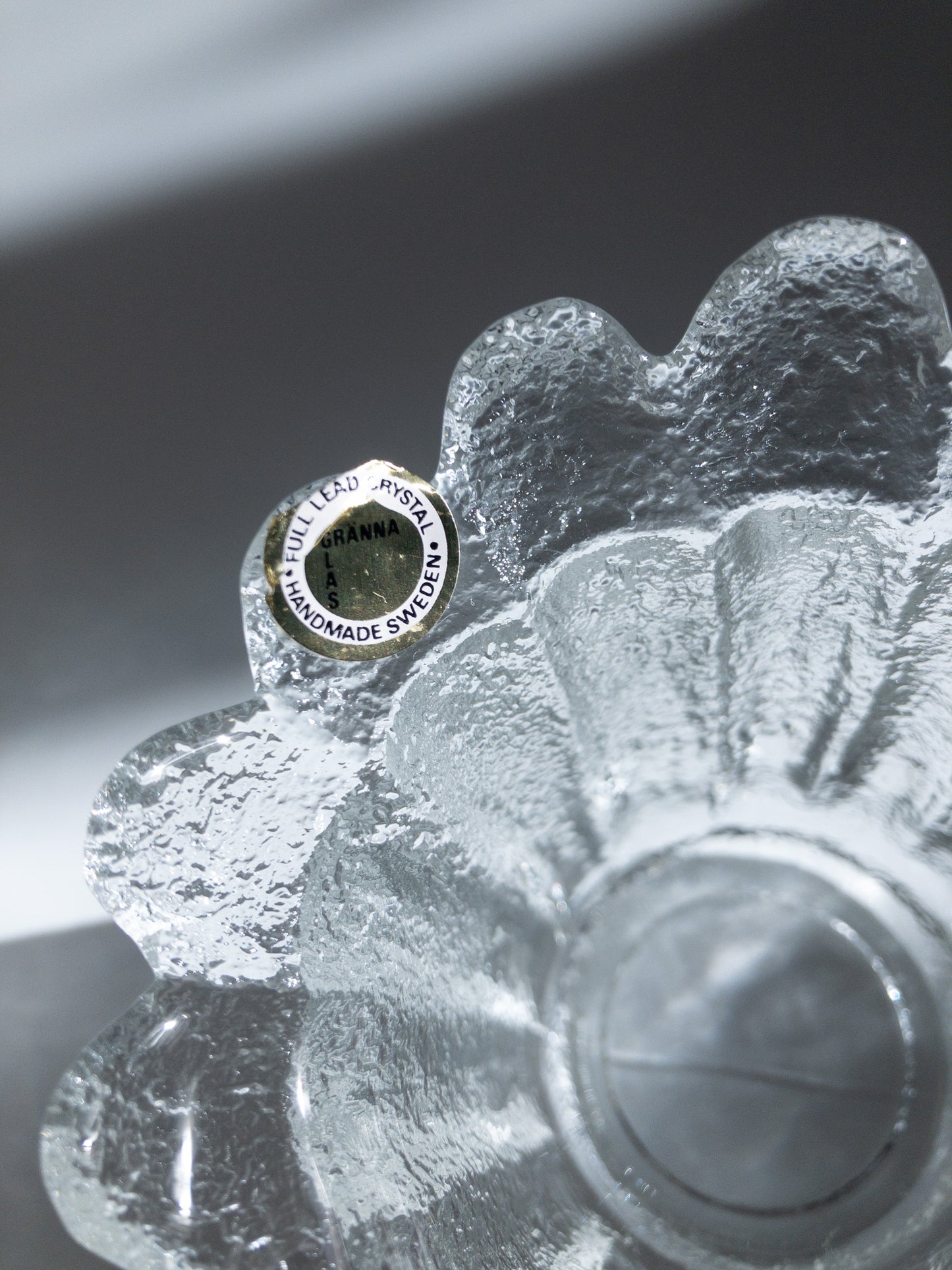 Gränna Glasbruk Candle Holder