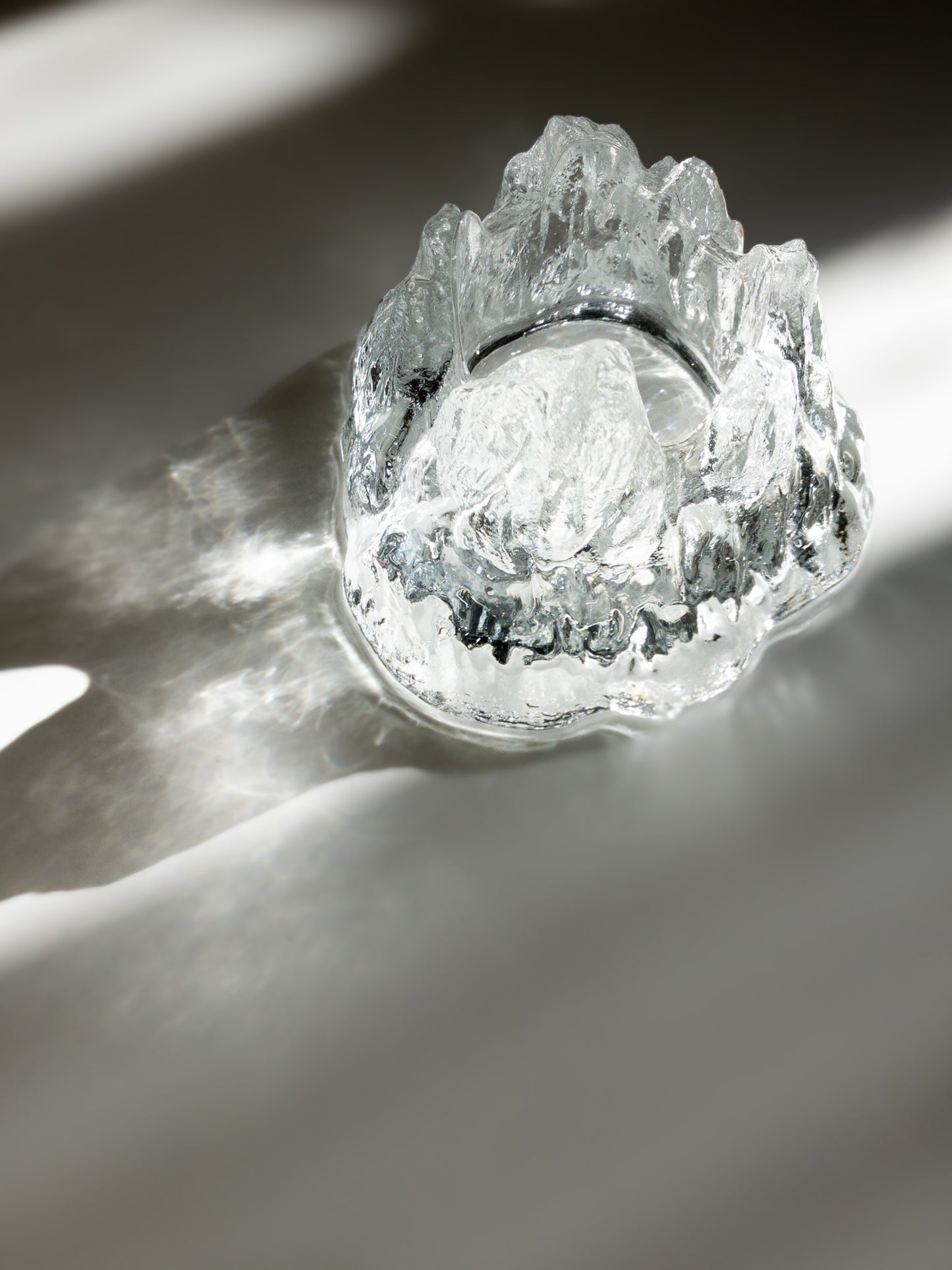 Nybro Volcano Tealight Holder