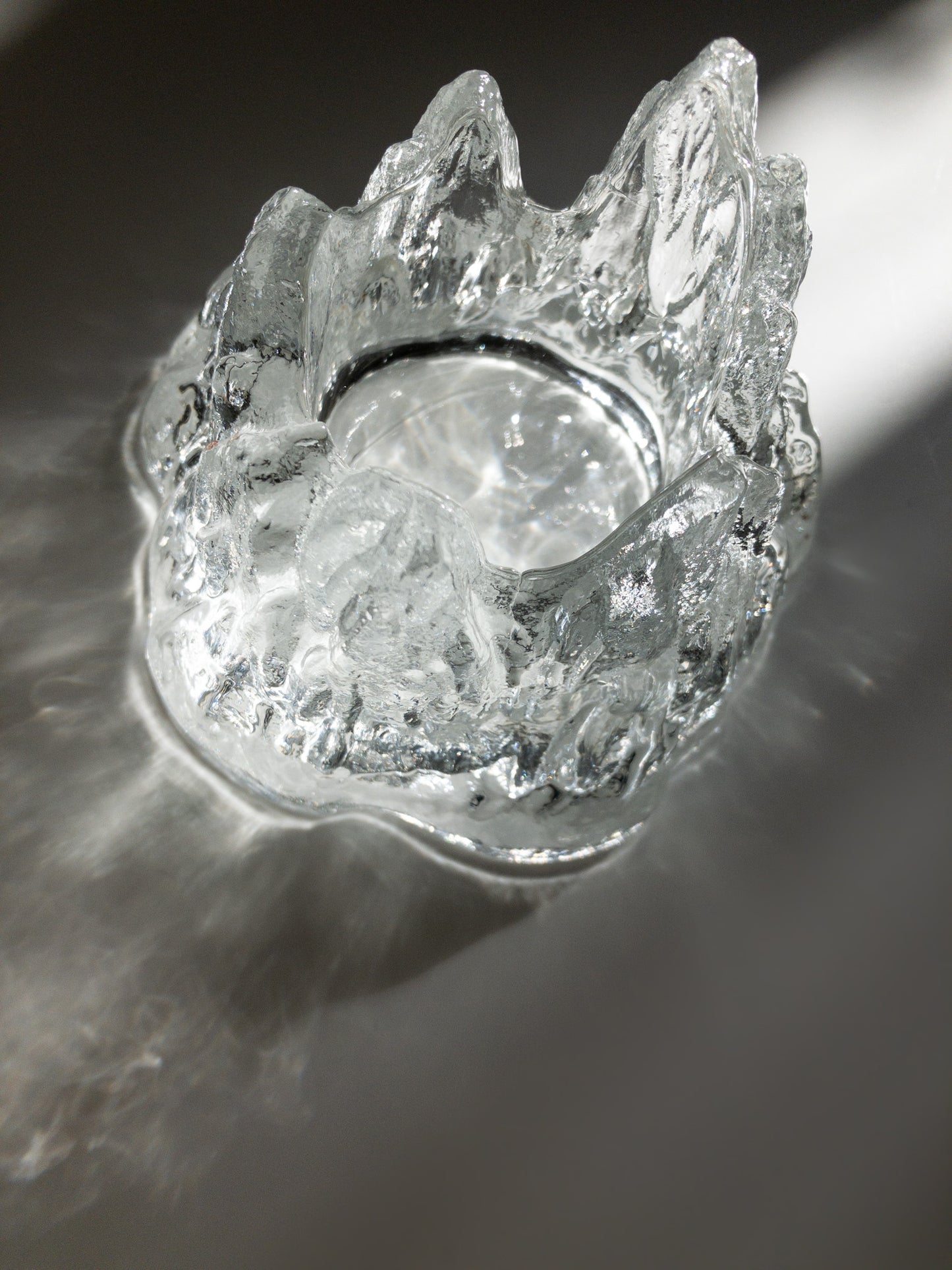 Nybro Volcano Tealight Holder