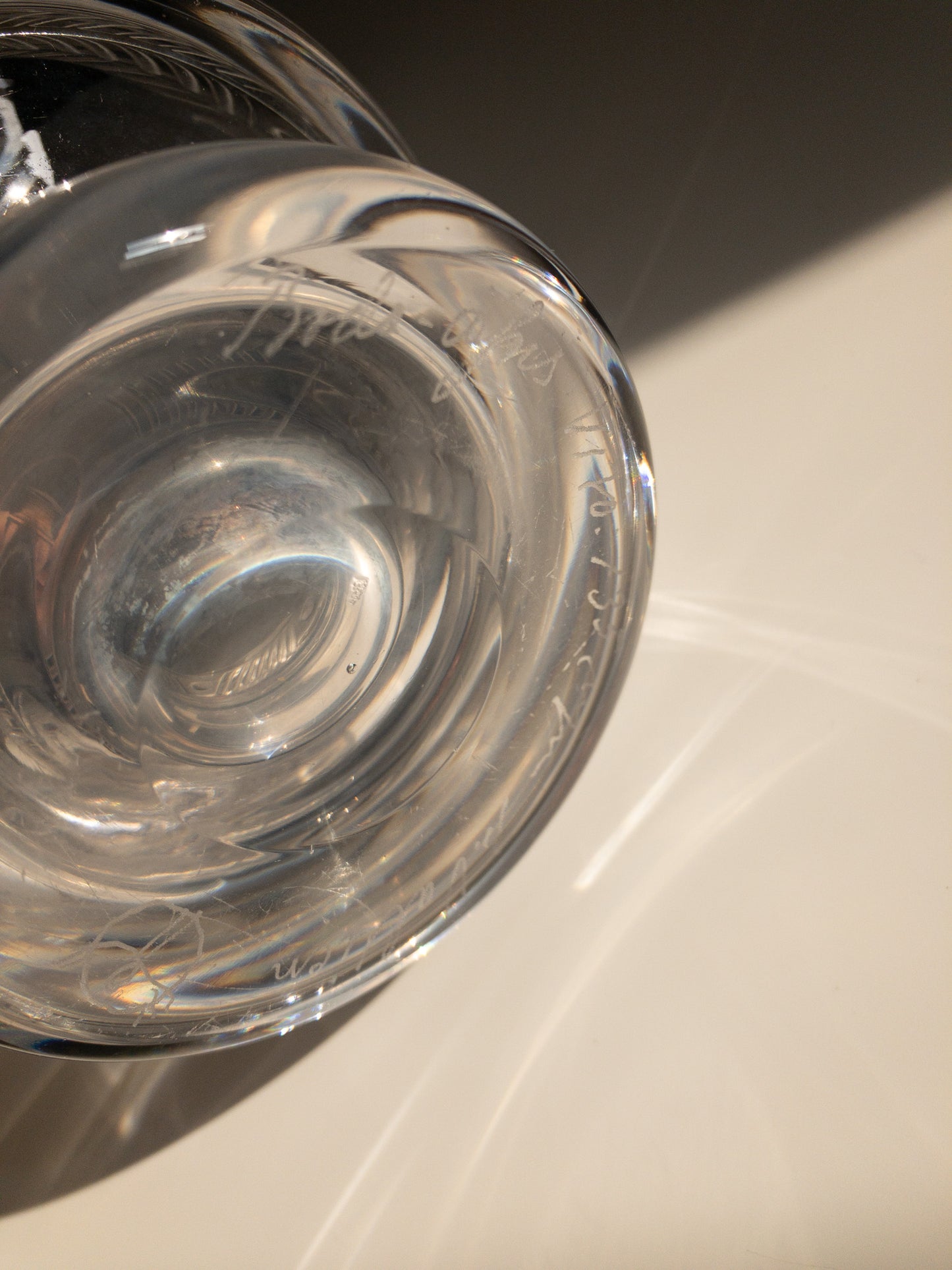 Åfors crystal glass bowl