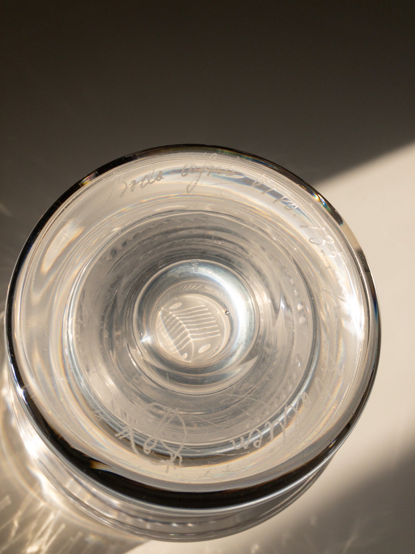 Åfors crystal glass bowl