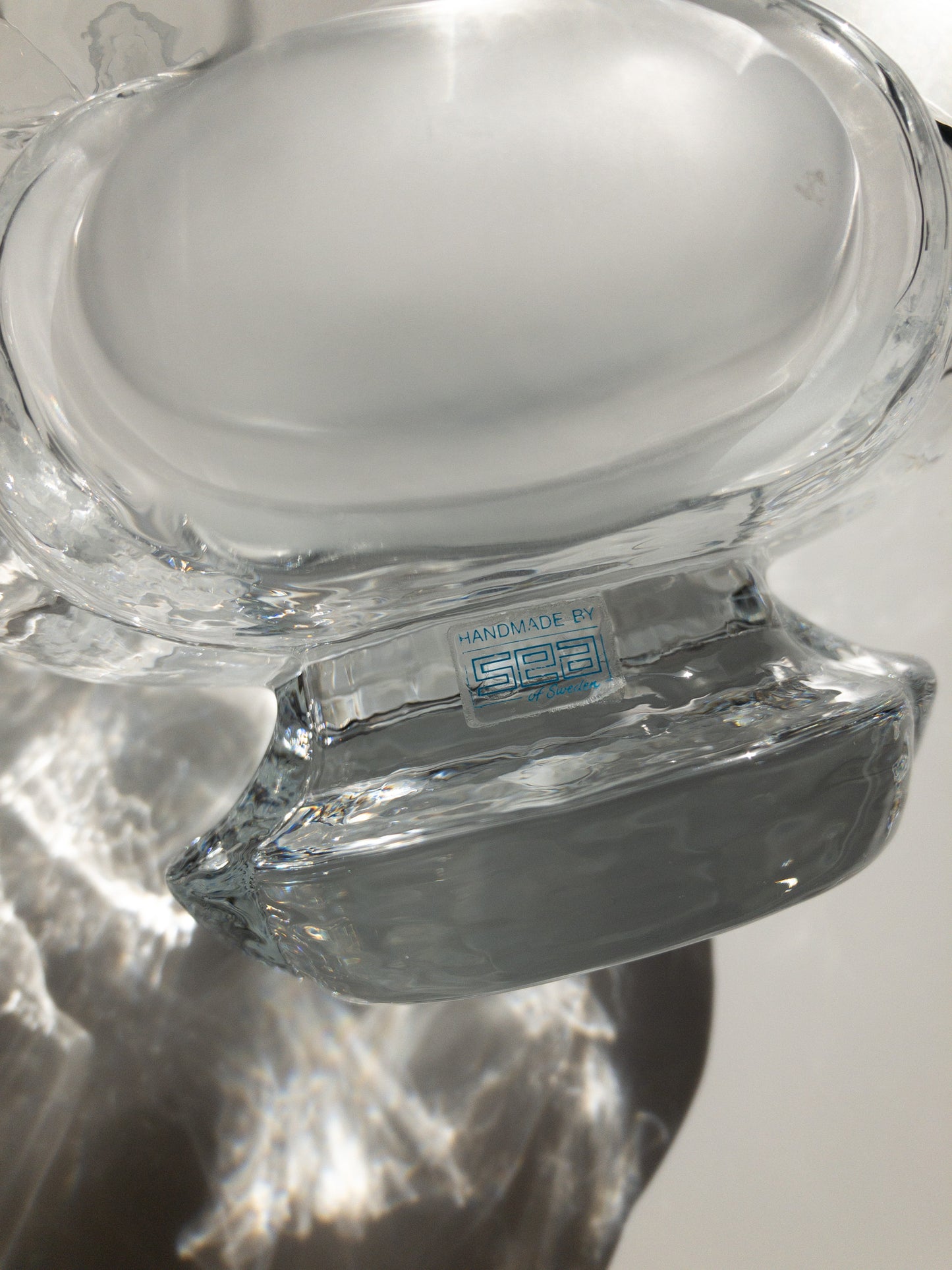 Bjorn Ramel Sea Glassbruk Glass Vase