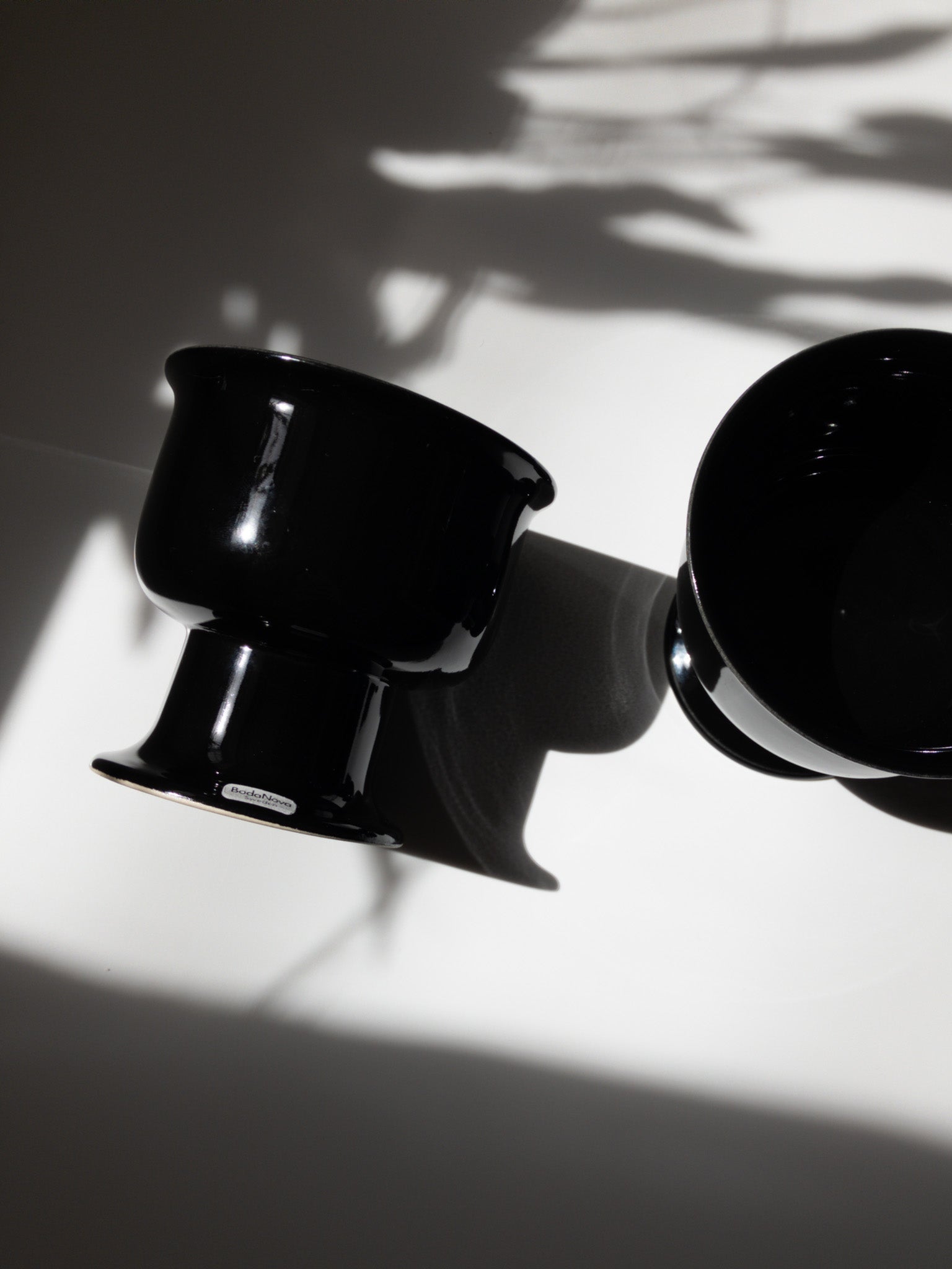 2つを上部から写した写真