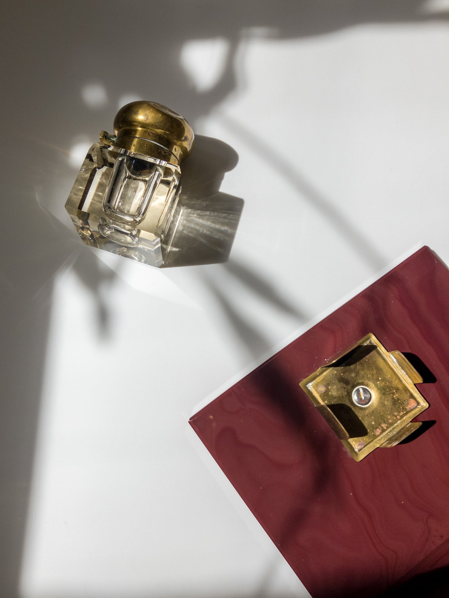 インクホルダーを外した状態の上部からの写真