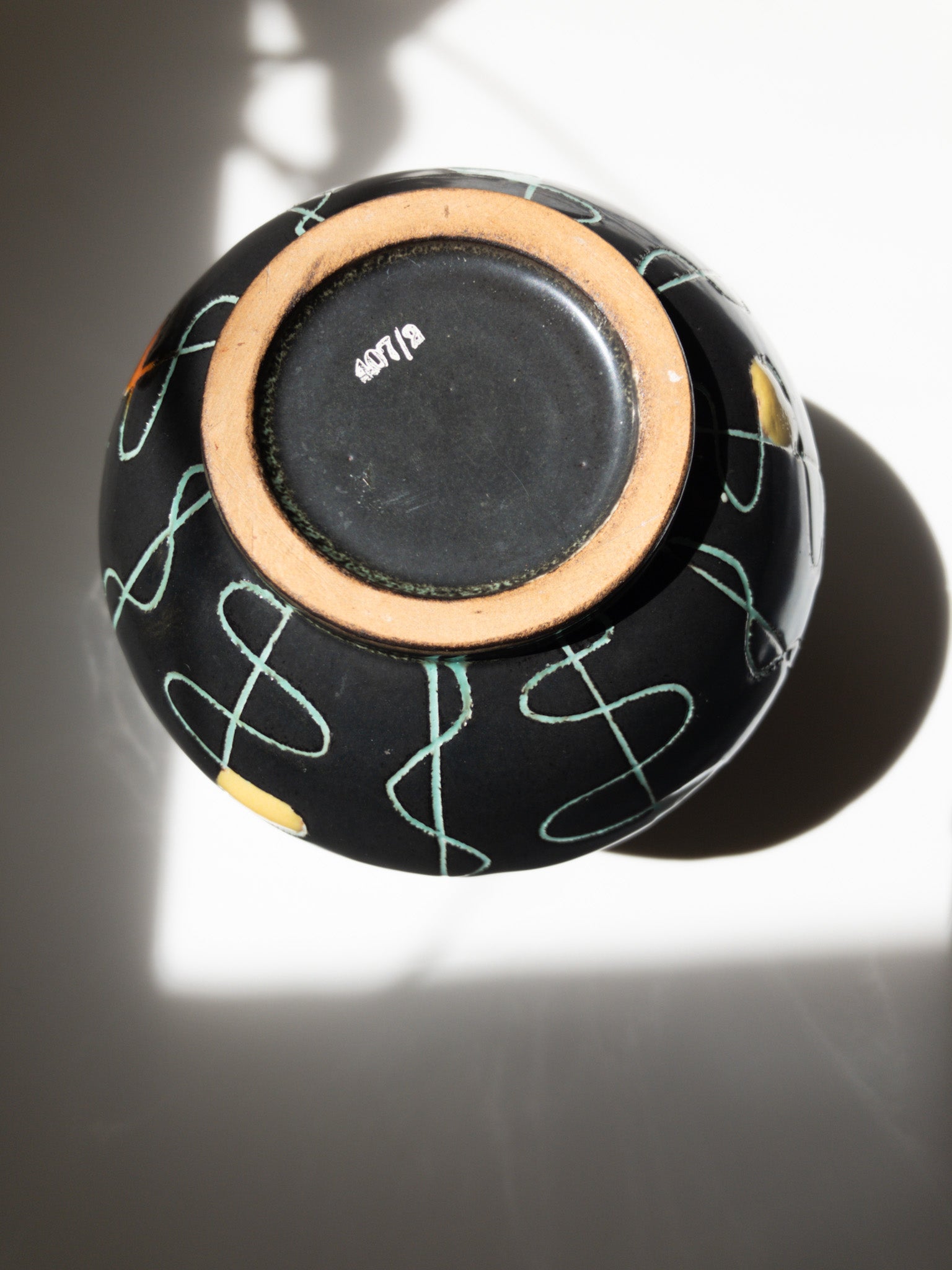 底の部分を写した写真