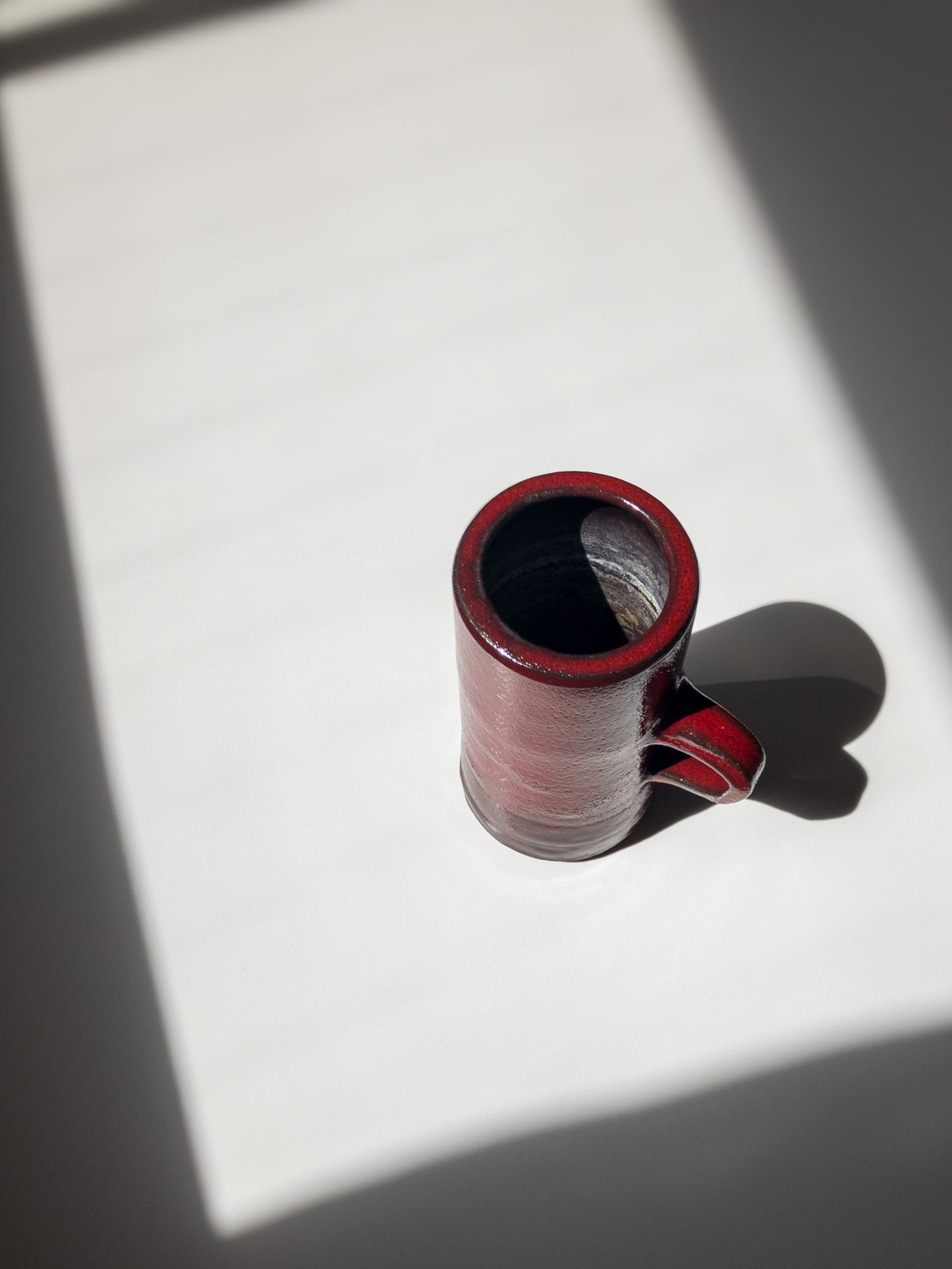 上部からの写真。内部が少し写っている