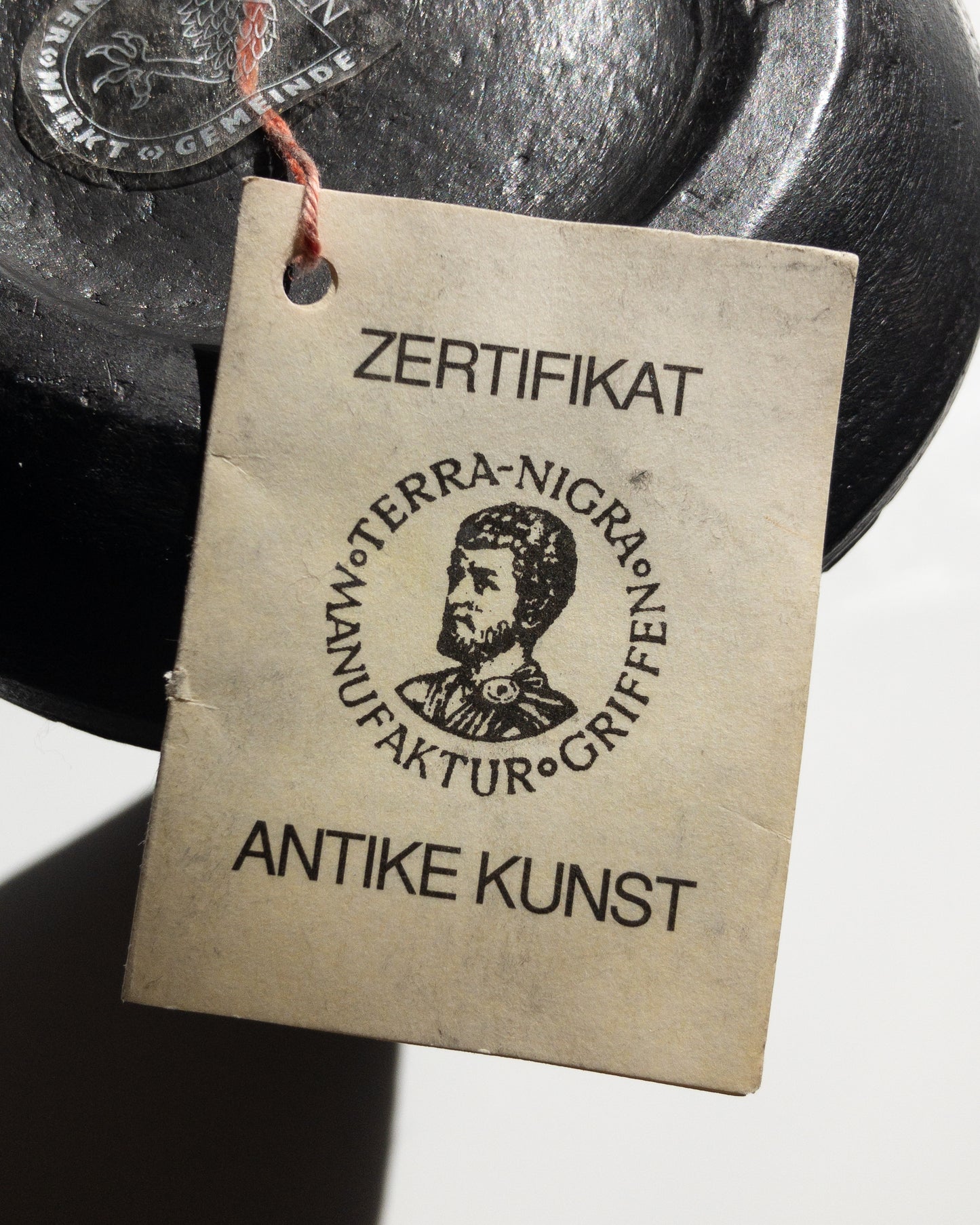 Austrian Terra Nigra vase