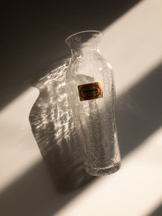 70s Craquelee Glass