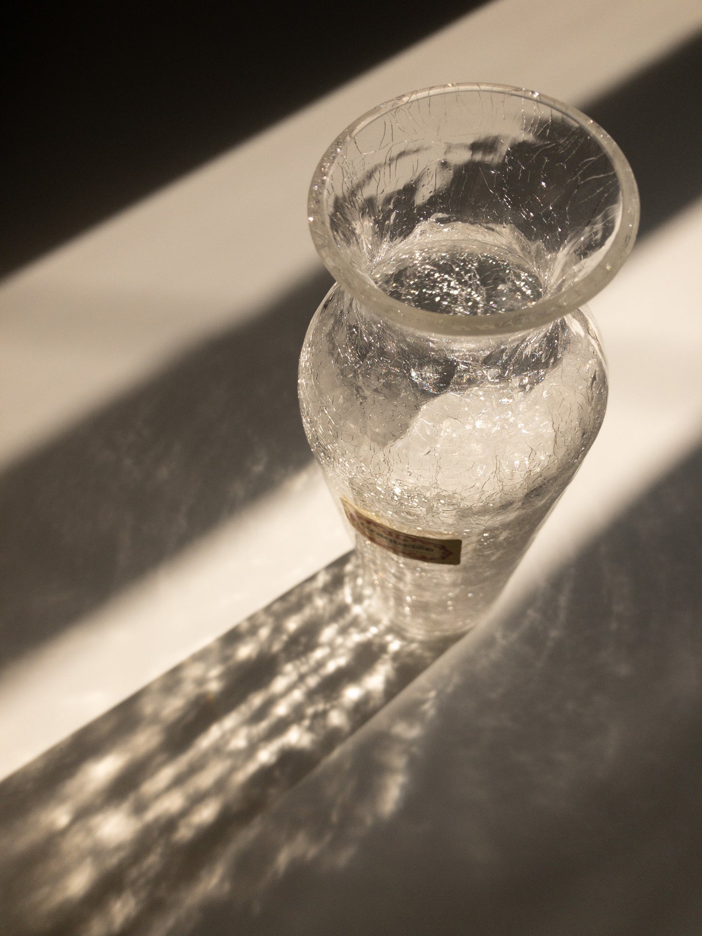 70s Craquelee Glass