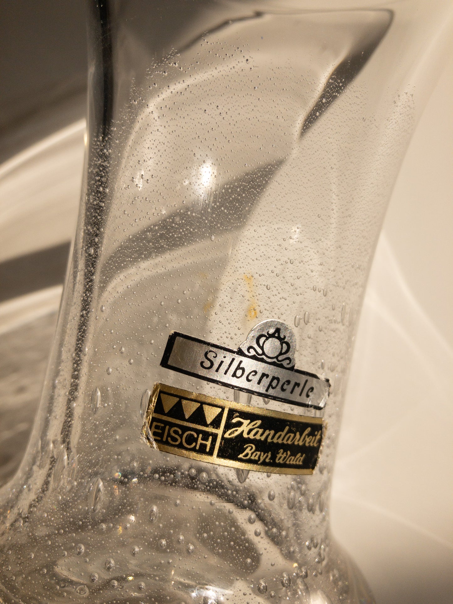 Eisch Kolibri Silberperle Vase