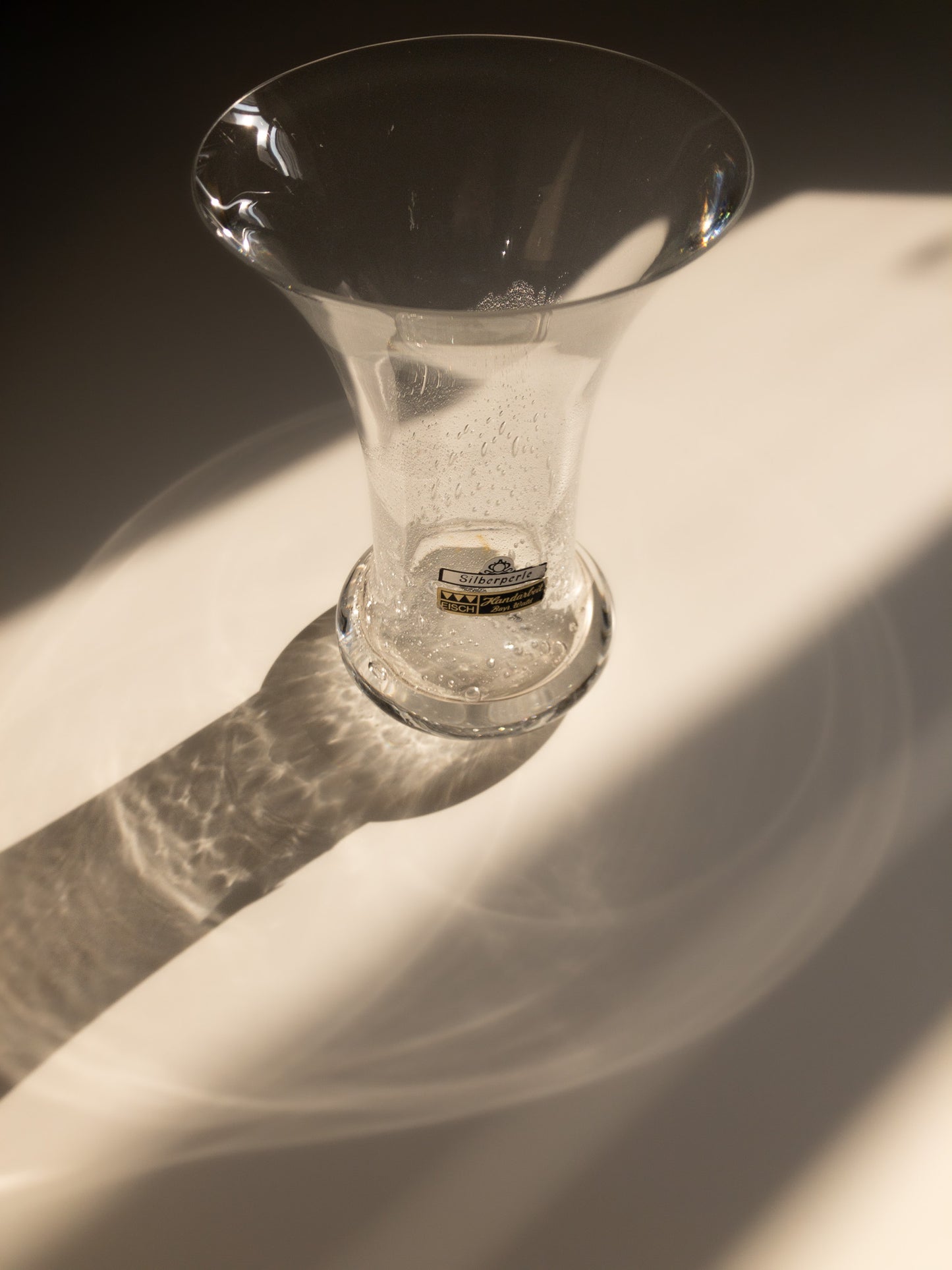 Eisch Kolibri Silberperle Vase