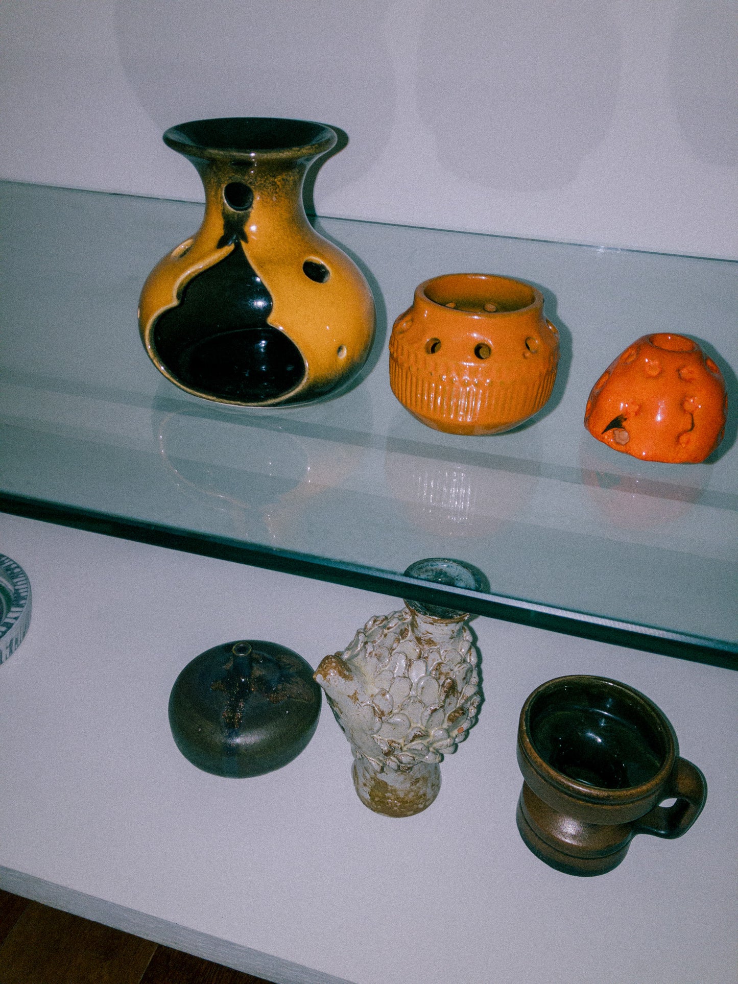 70s West German candle holder