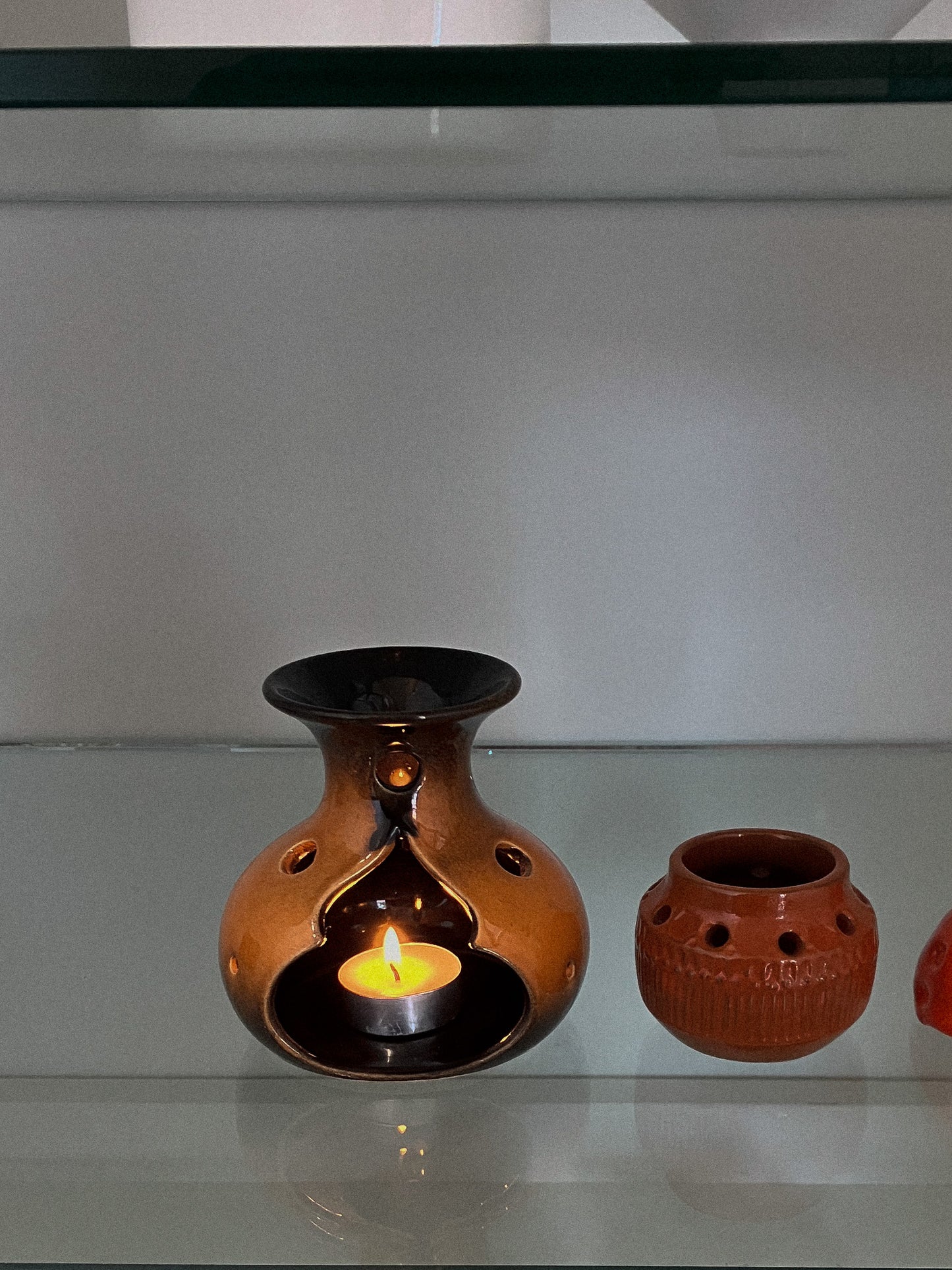 70s West German candle holder
