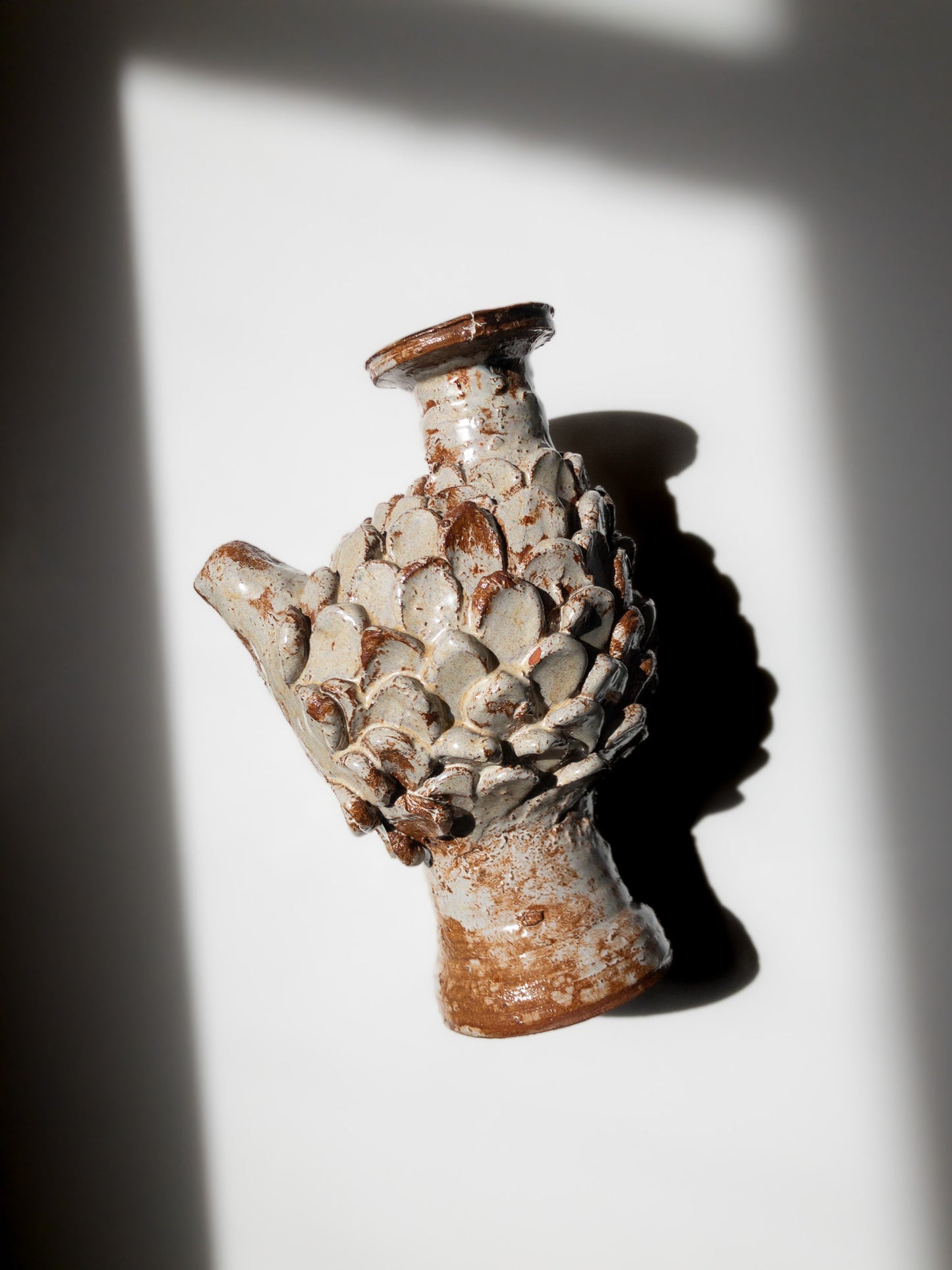Ceramic Bird Bud Vase