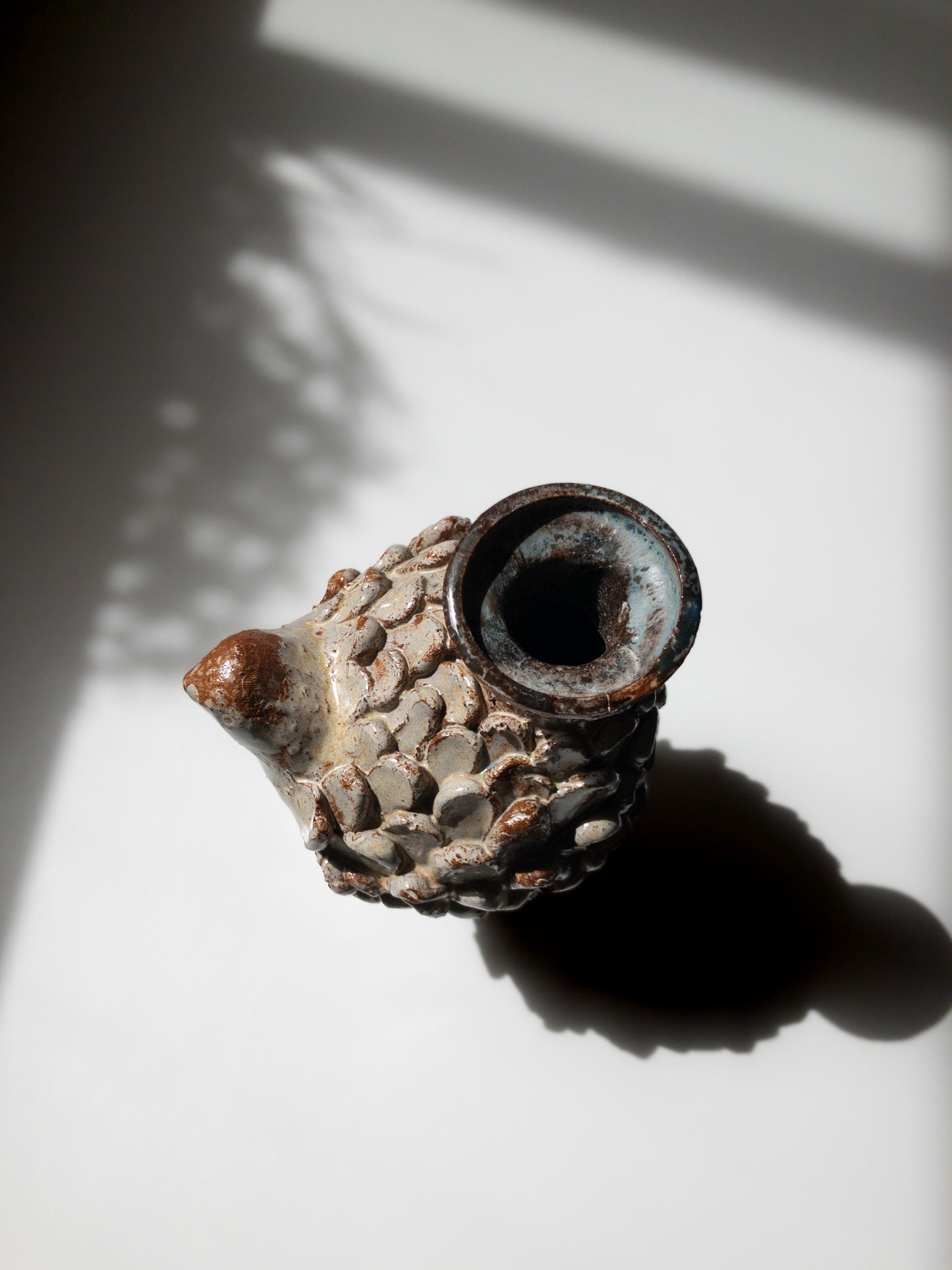 Ceramic Bird Bud Vase