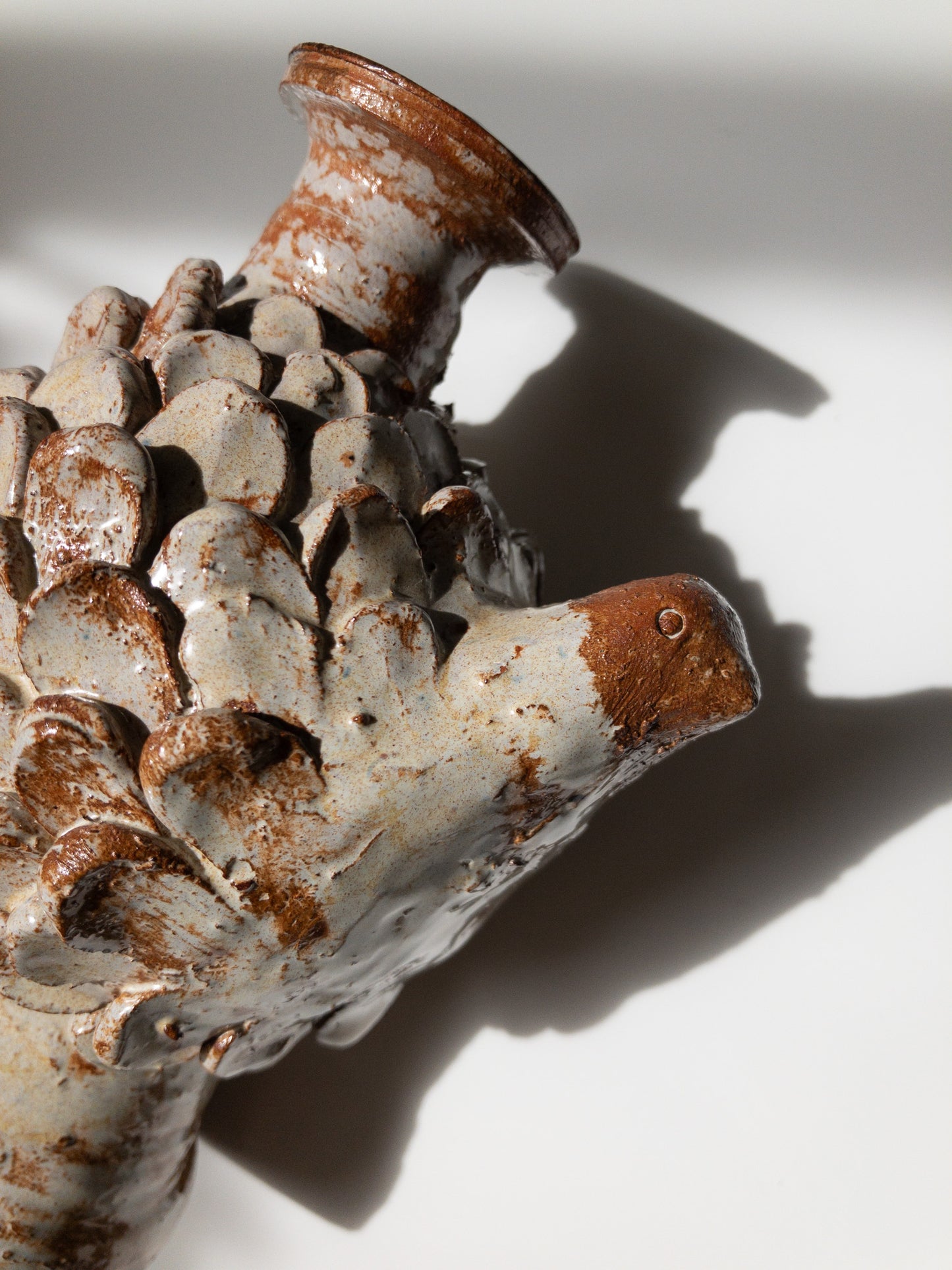 Ceramic Bird Bud Vase