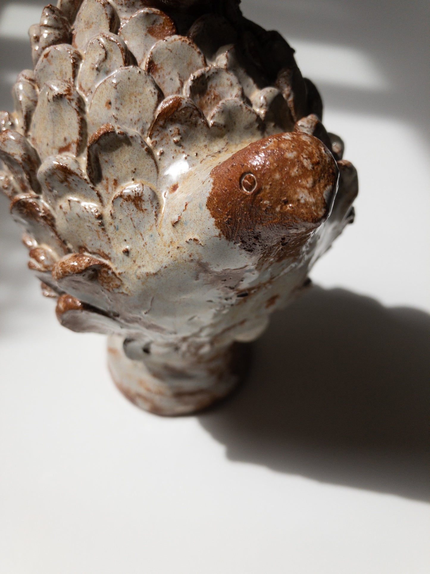 Ceramic Bird Bud Vase