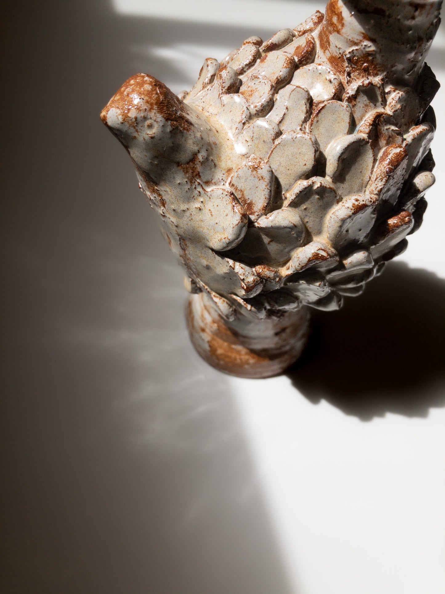 Ceramic Bird Bud Vase