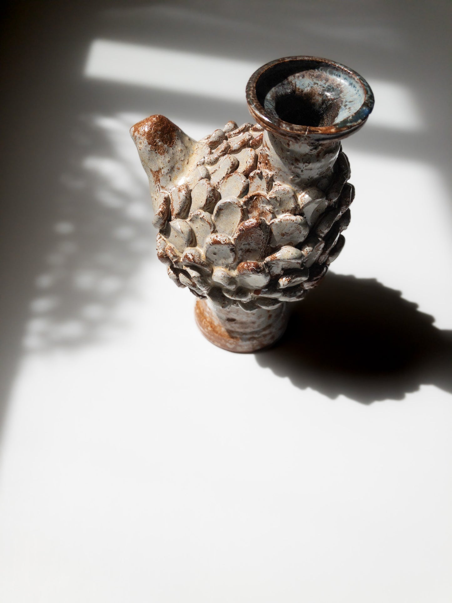Ceramic Bird Bud Vase