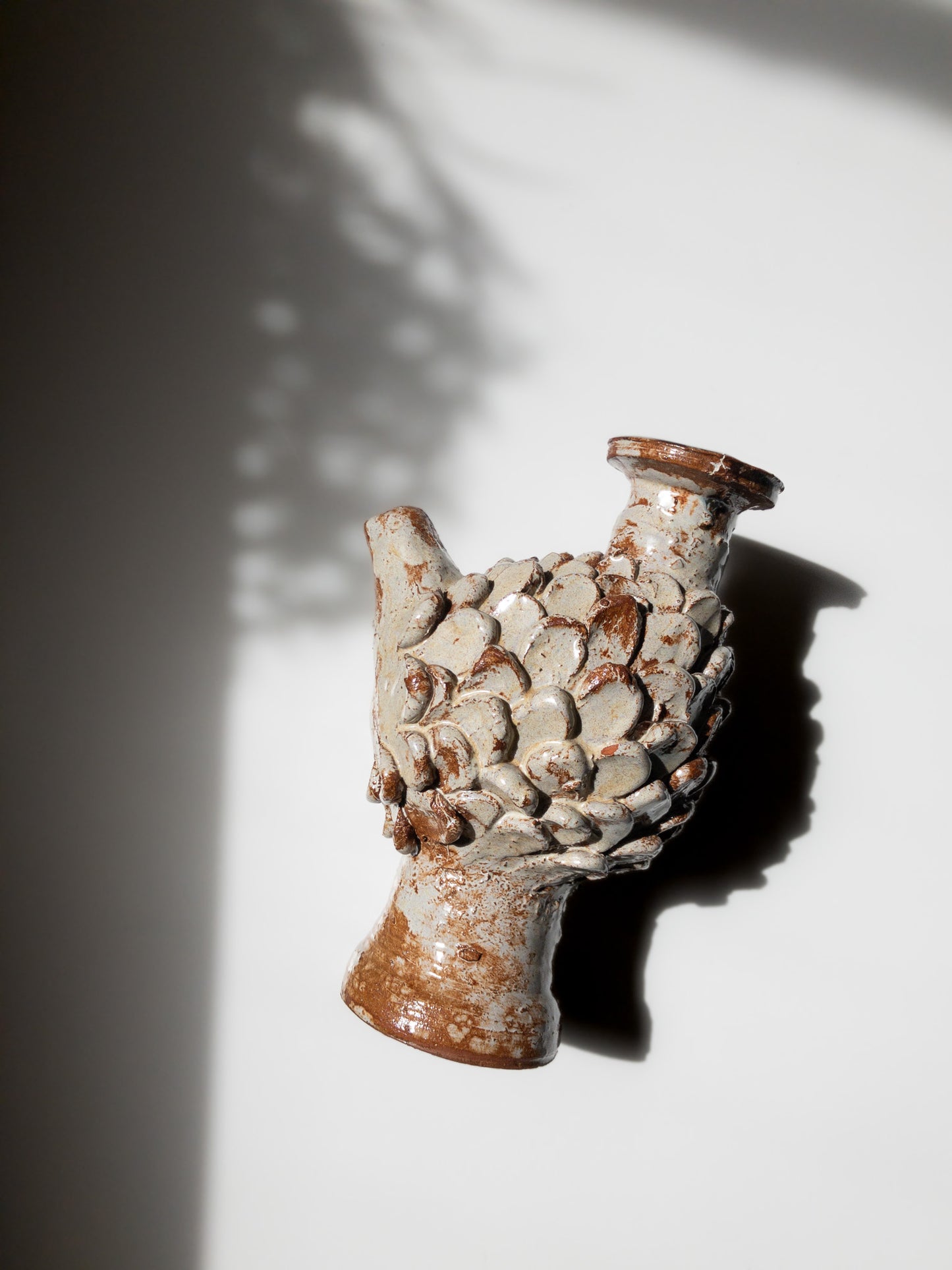 Ceramic Bird Bud Vase