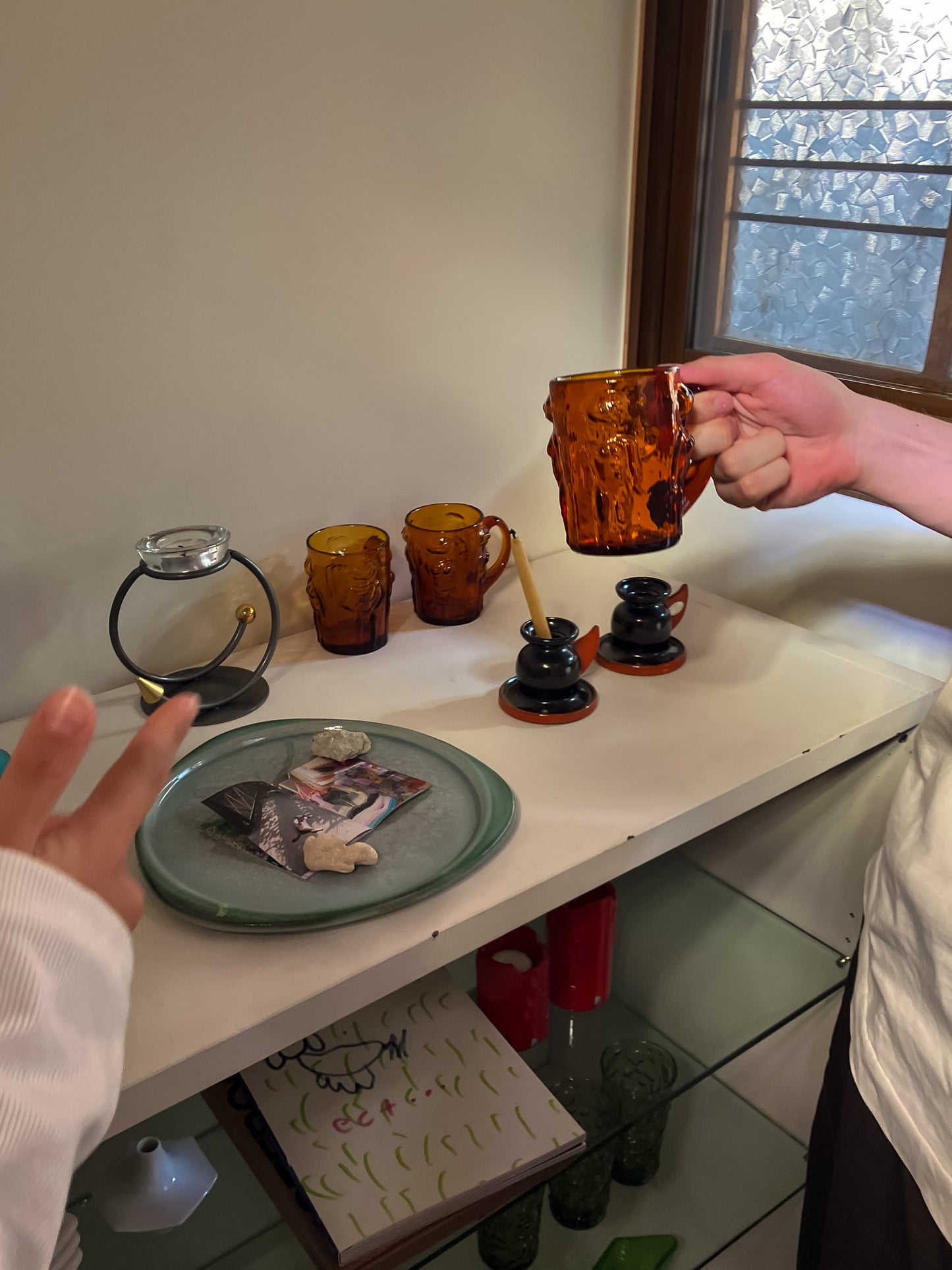 Erik Höglund Adam and Eve Glass Mug