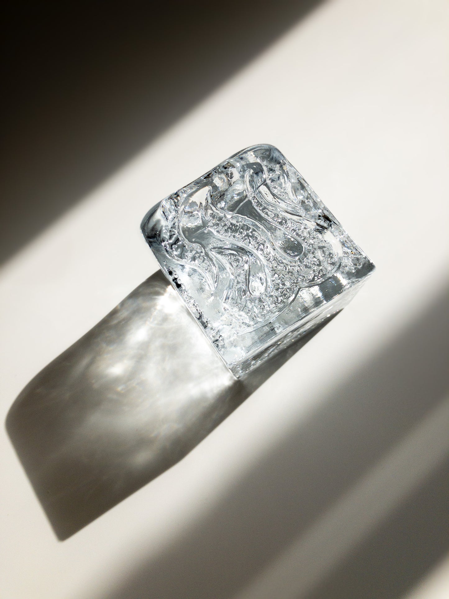 Ingrid Glas Cubic Candle Holder