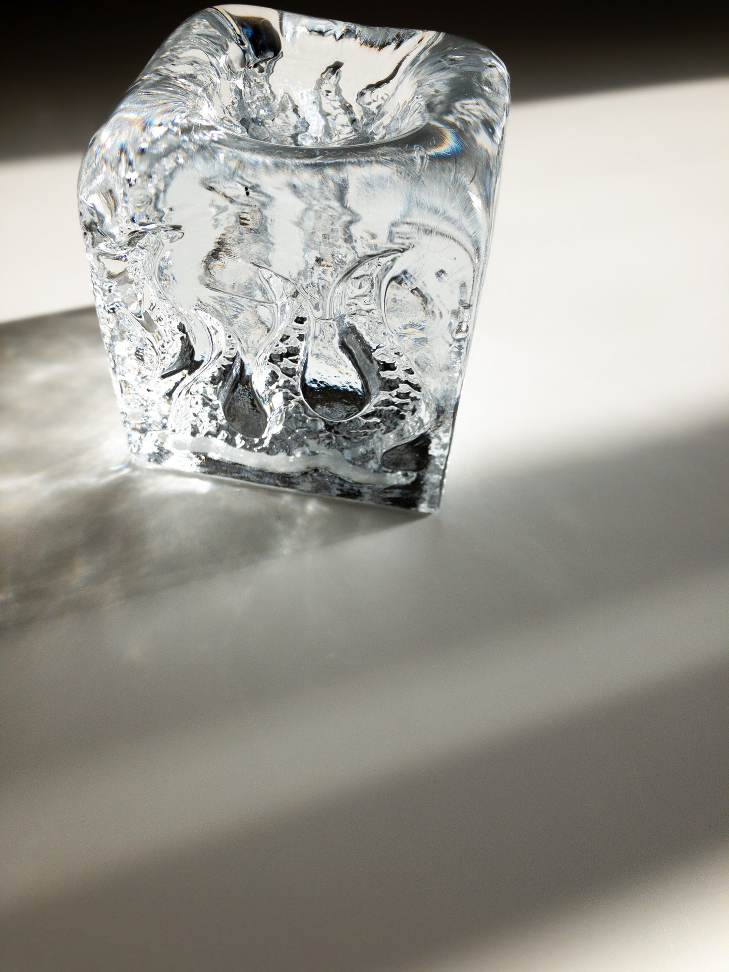 Ingrid Glas Cubic Candle Holder