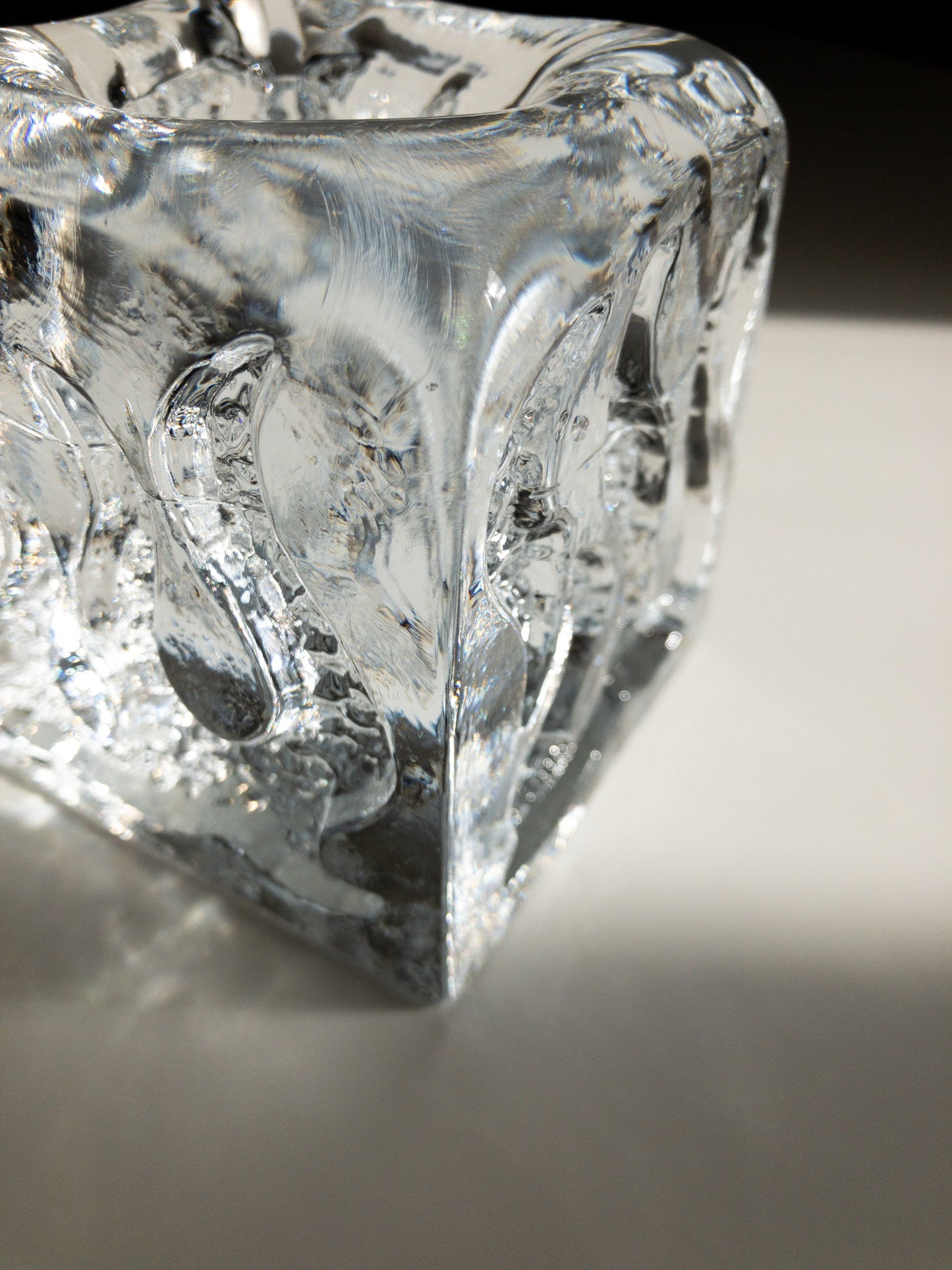 Ingrid Glas Cubic Candle Holder