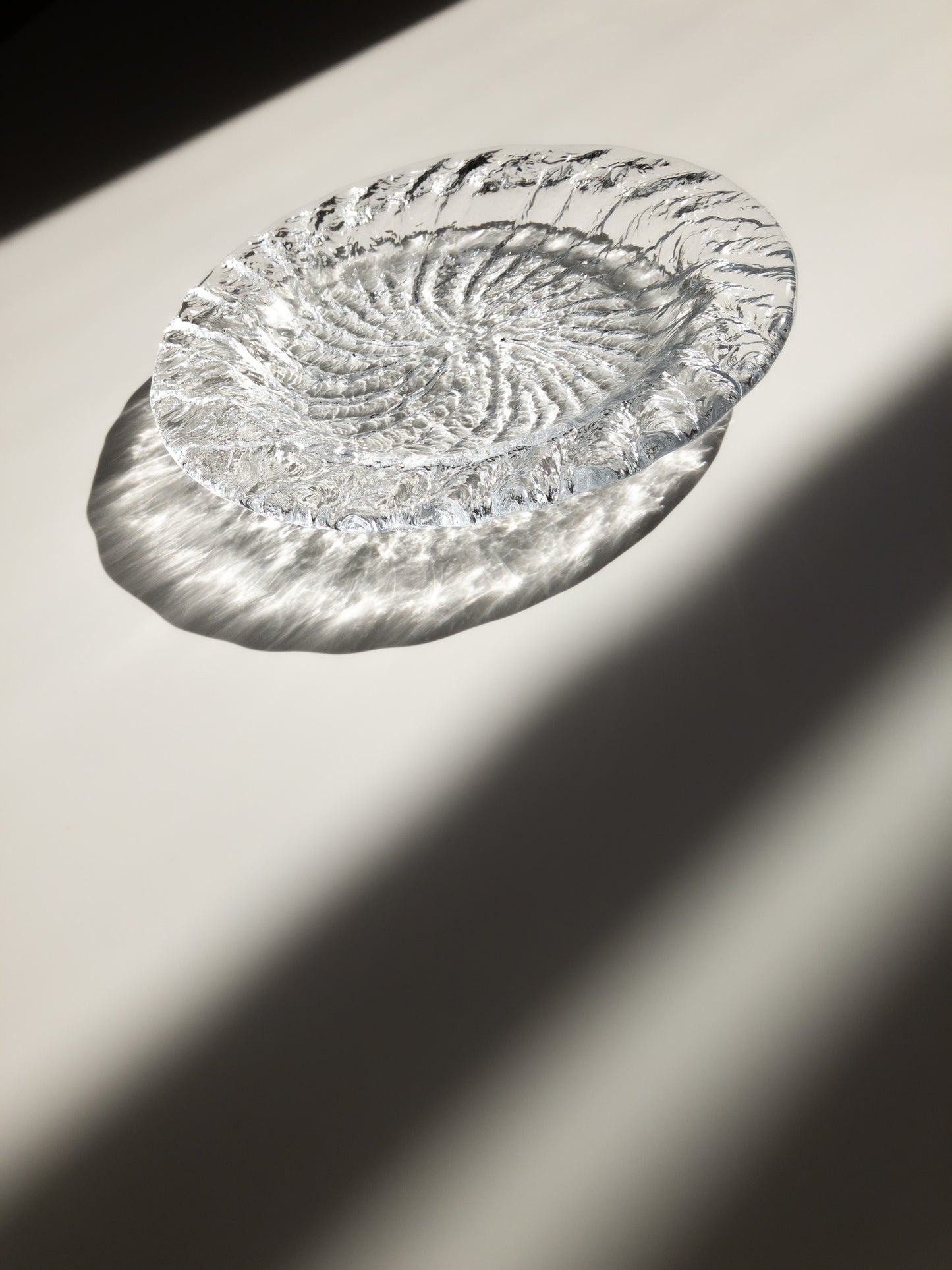 Riihimäen lasi Tupru Glass Plate