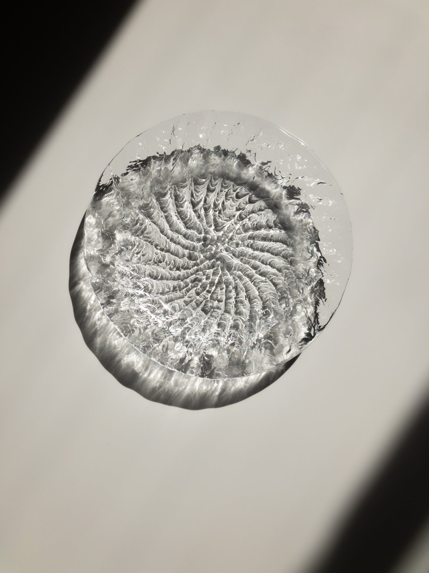 Riihimäen lasi Tupru Glass Plate