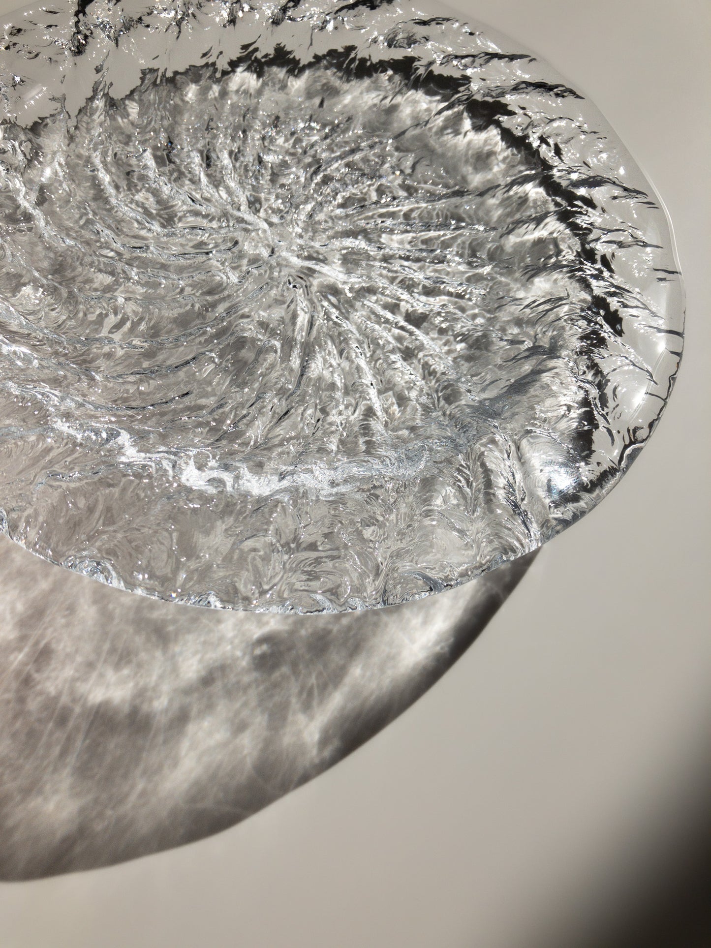 Riihimäen lasi Tupru Glass Plate