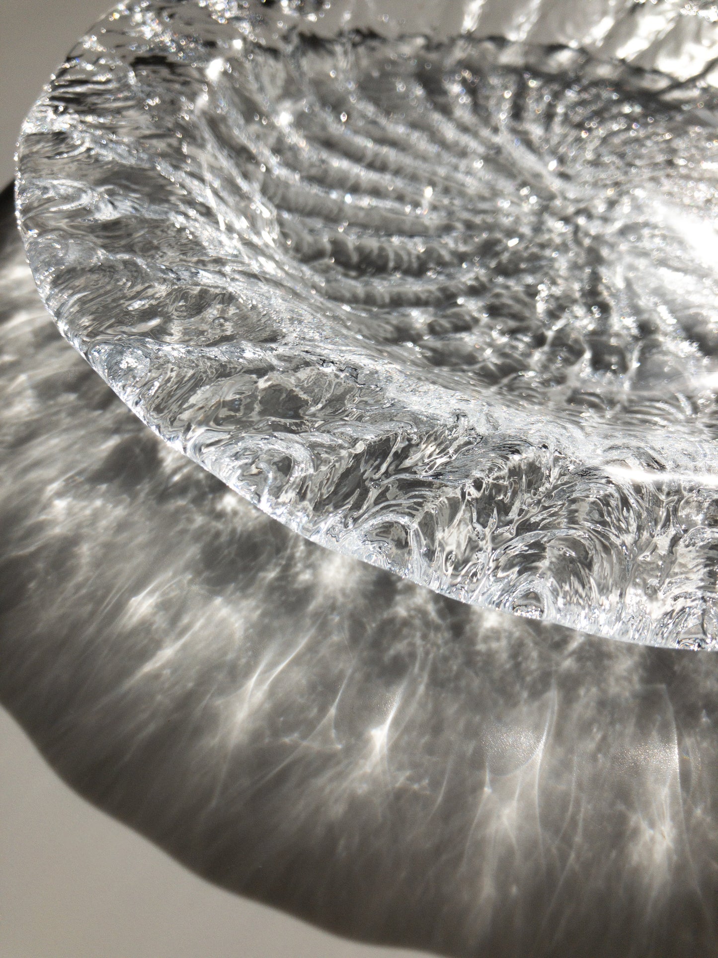 Riihimäen lasi Tupru Glass Plate