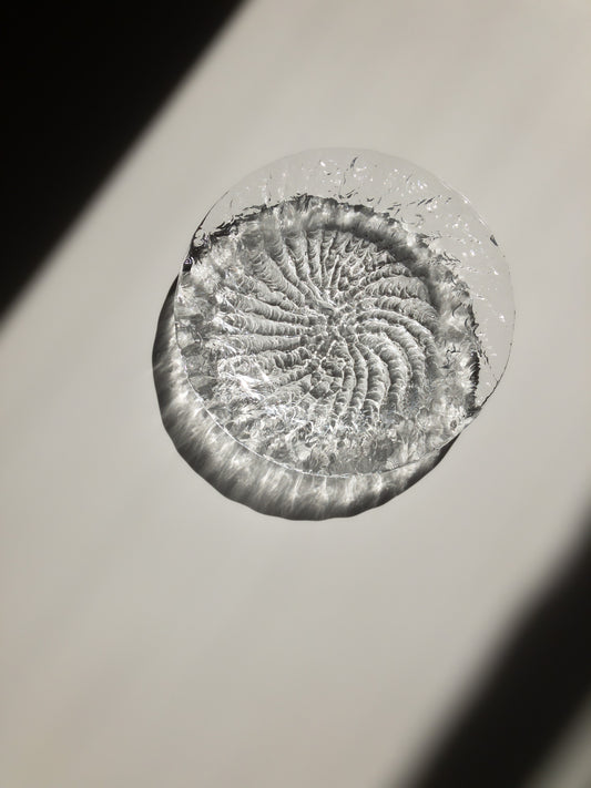 Riihimäen lasi Tupru Glass Plate