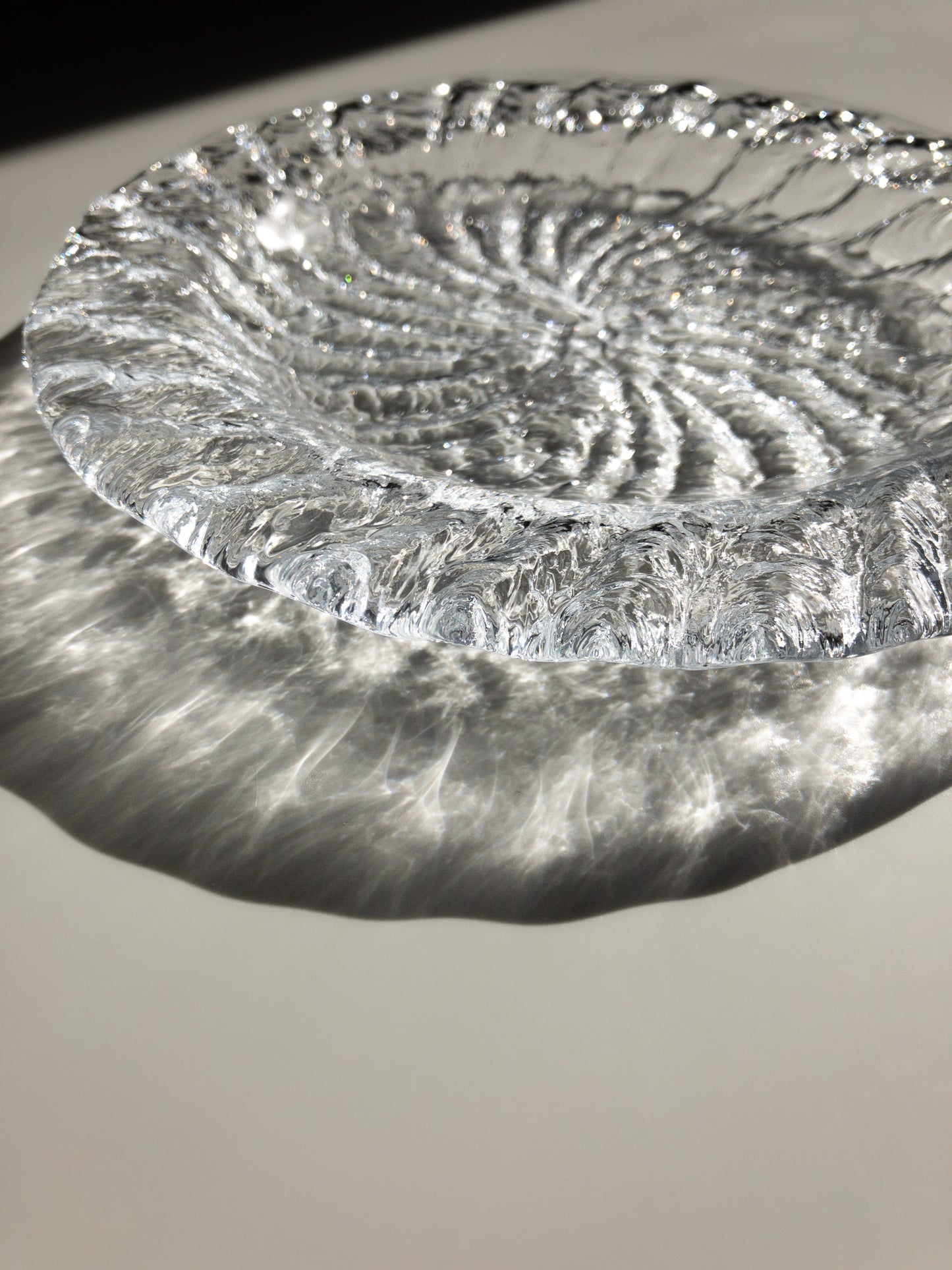 Riihimäen lasi Tupru Glass Plate