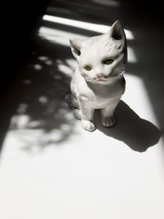 Vintage Cat Figurine