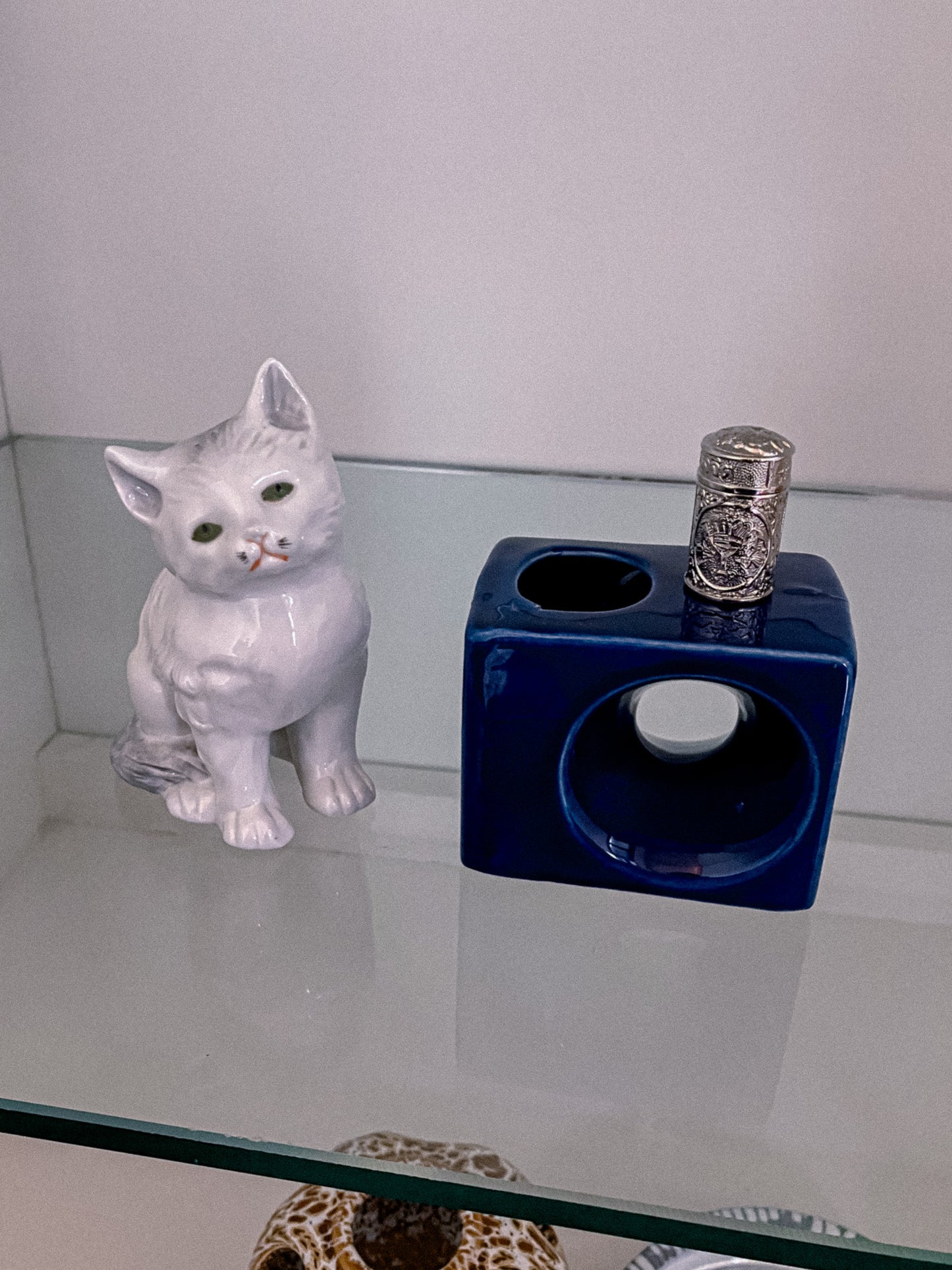 Vintage Cat Figurine