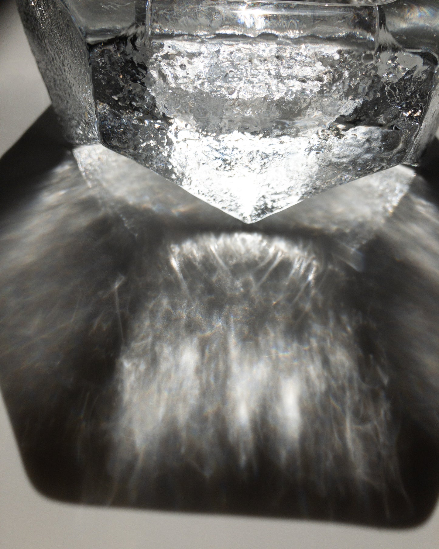 Kosta Boda brutal glass bowl