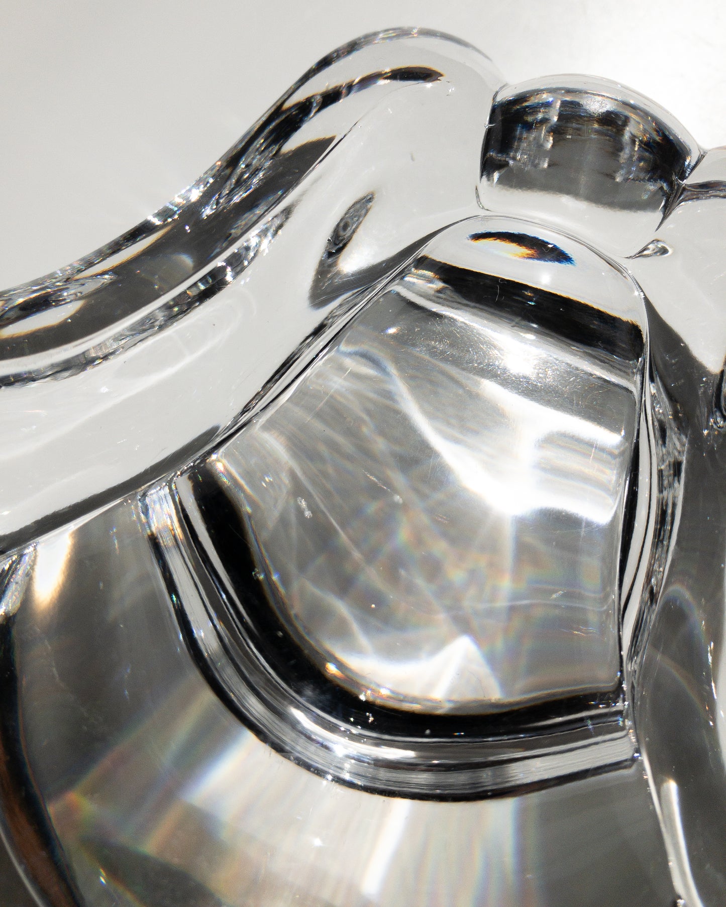 Lars Hellsten Orrefors glass tray