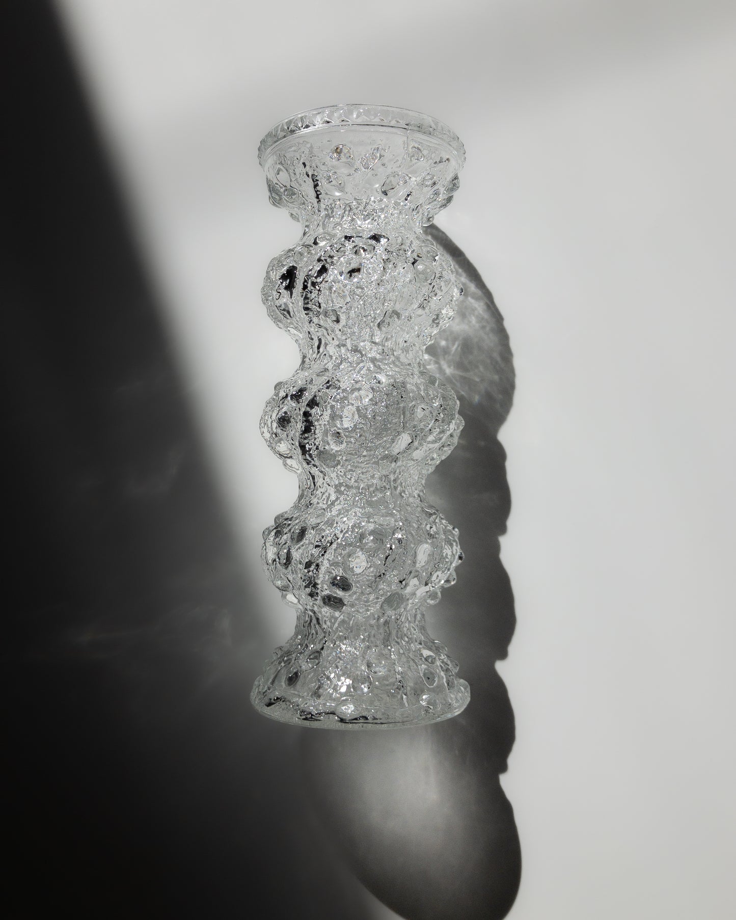 Oberglas bubbly textured vase L