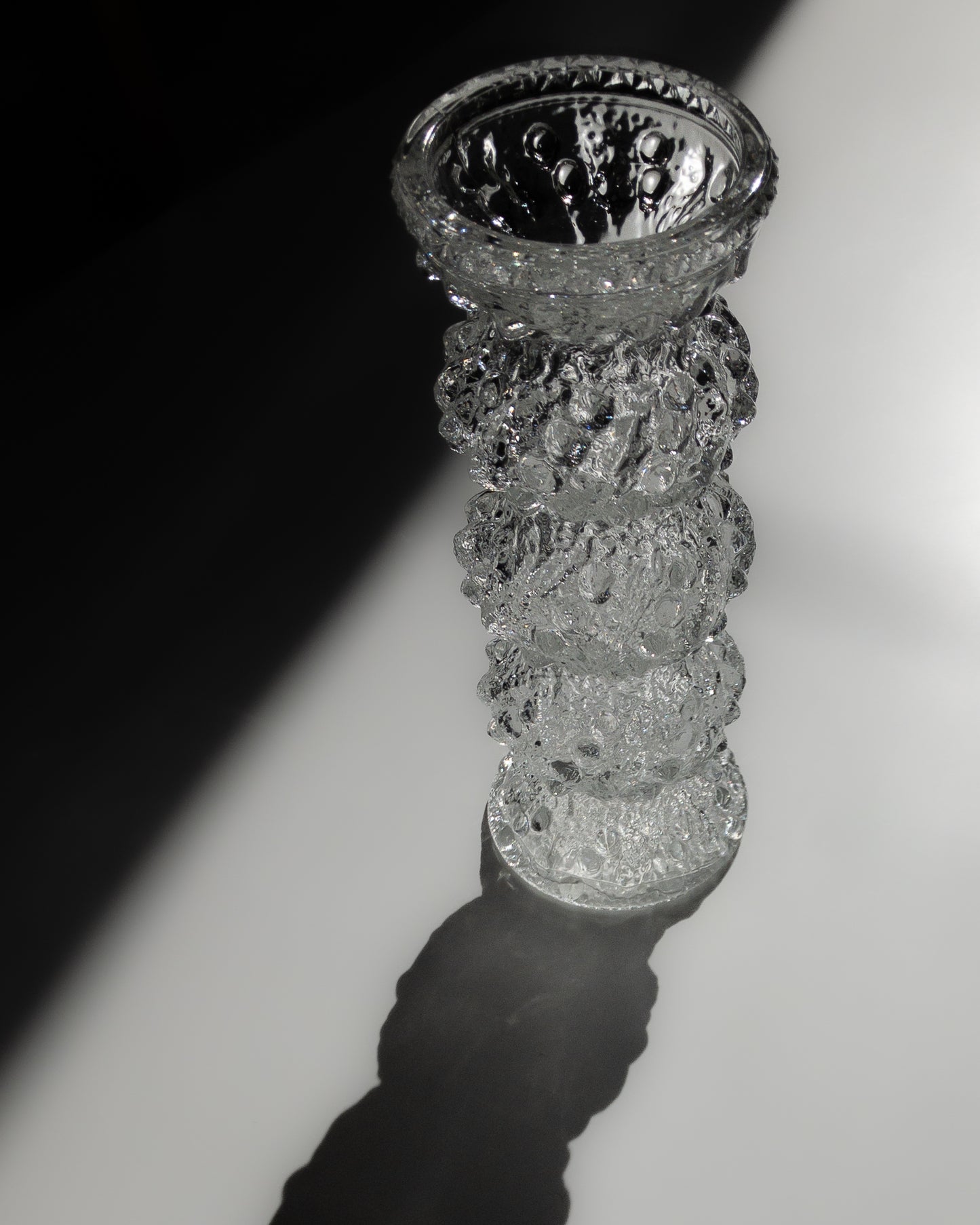 Oberglas bubbly textured vase L